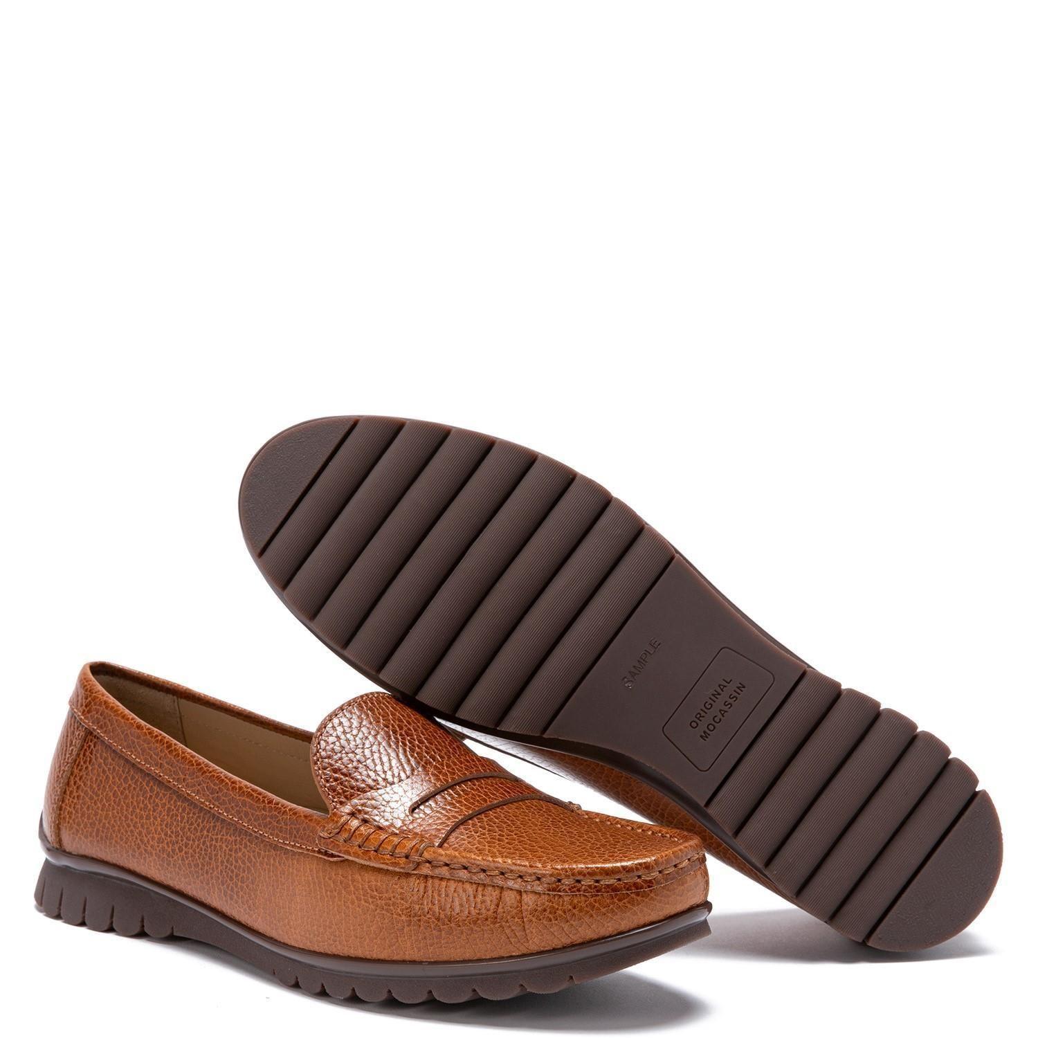 Mocasin de cuero mujer Gacel Tostado Trini 0659389-3