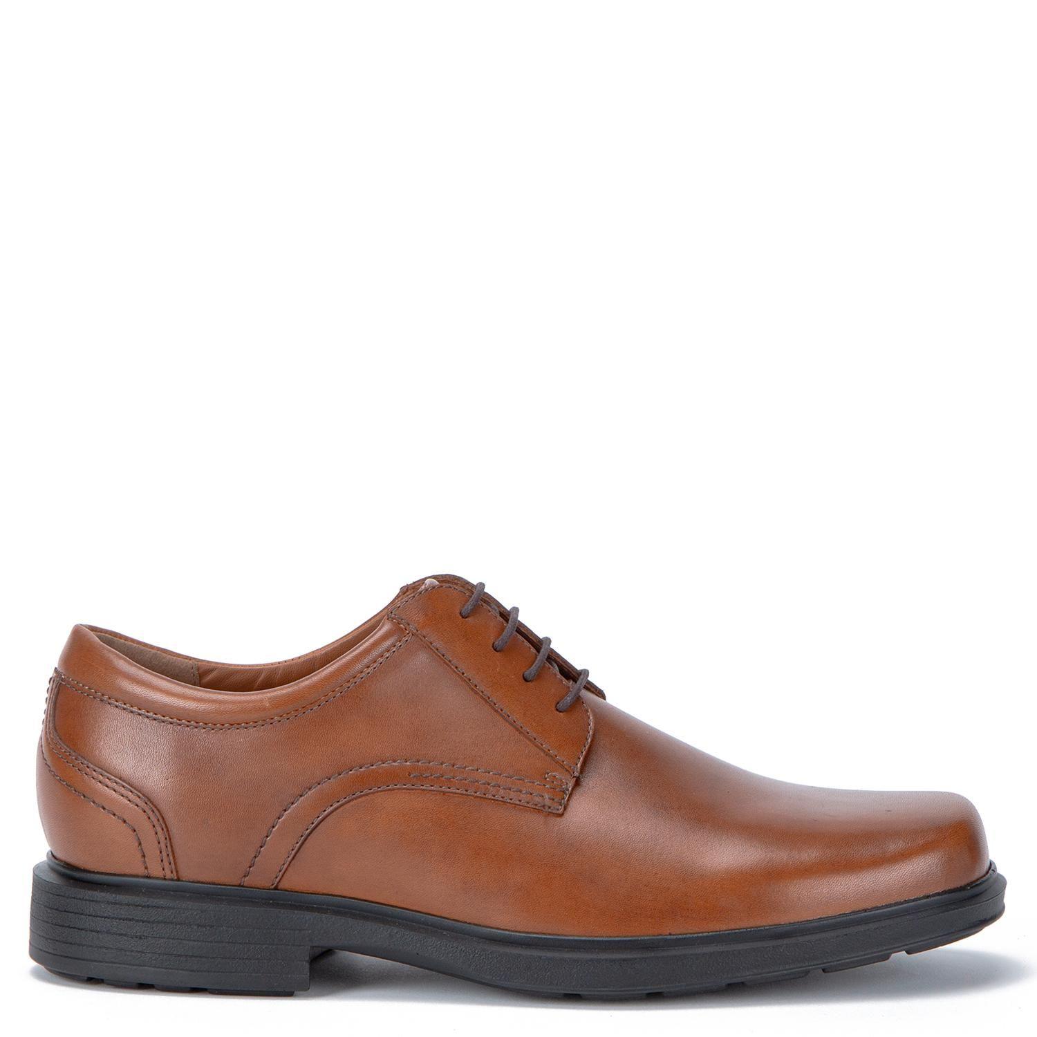 Zapato de cuero hombre Guante dark camel Cardiff-0
