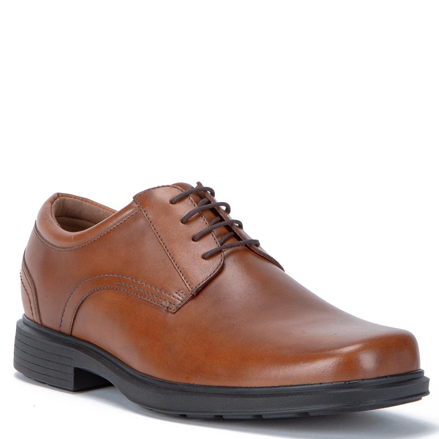 Zapato de cuero hombre Guante dark camel Cardiff-2