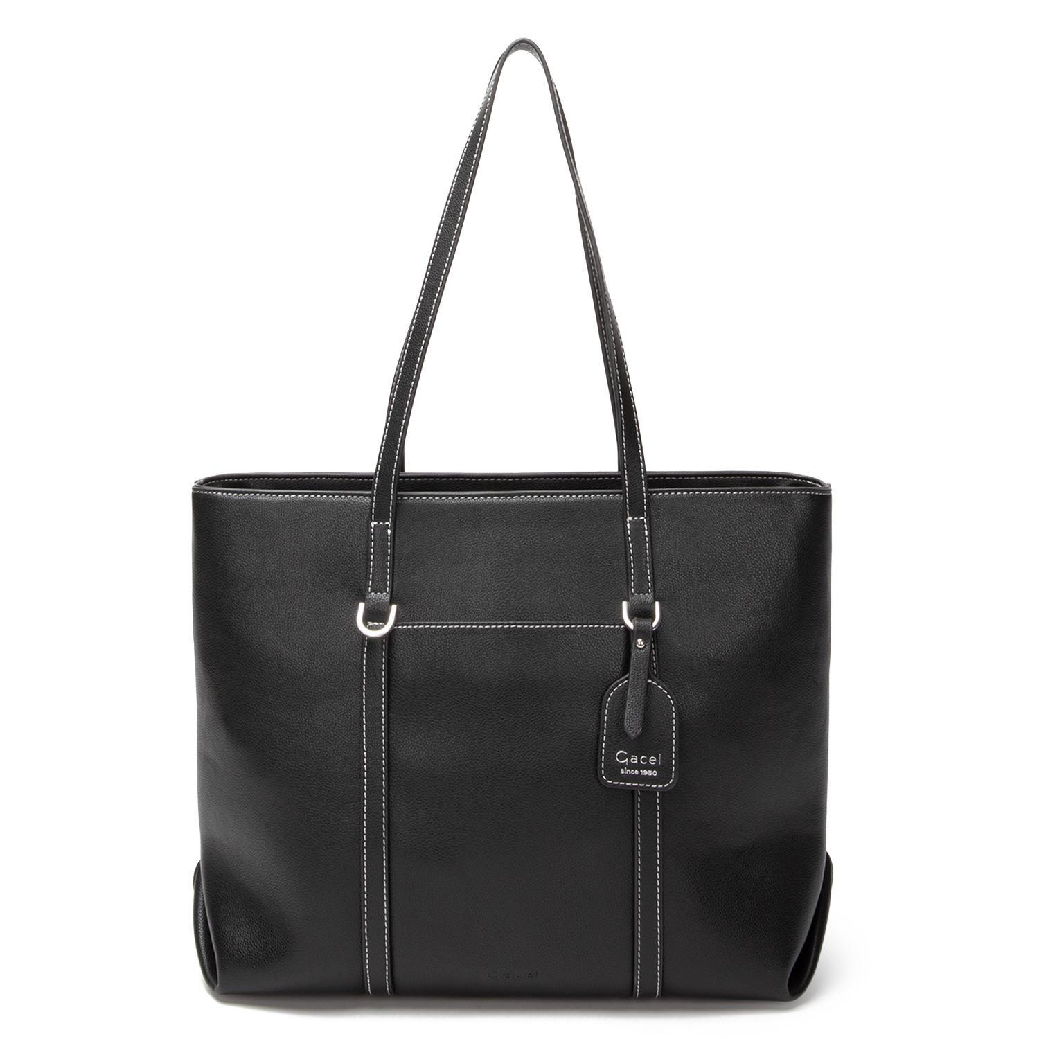 Cartera mujer Gacel negro shopping promocional-1