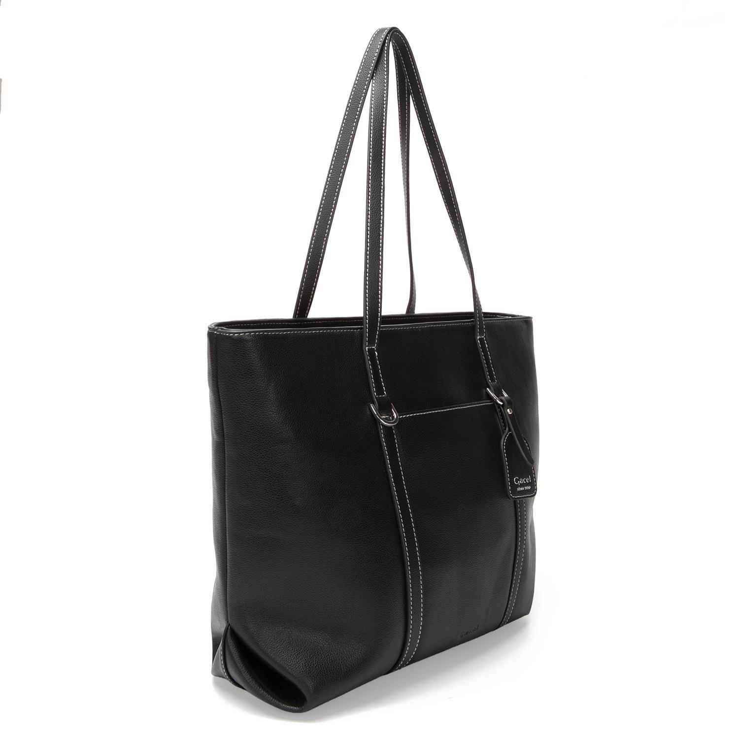 Cartera mujer Gacel negro shopping promocional-3