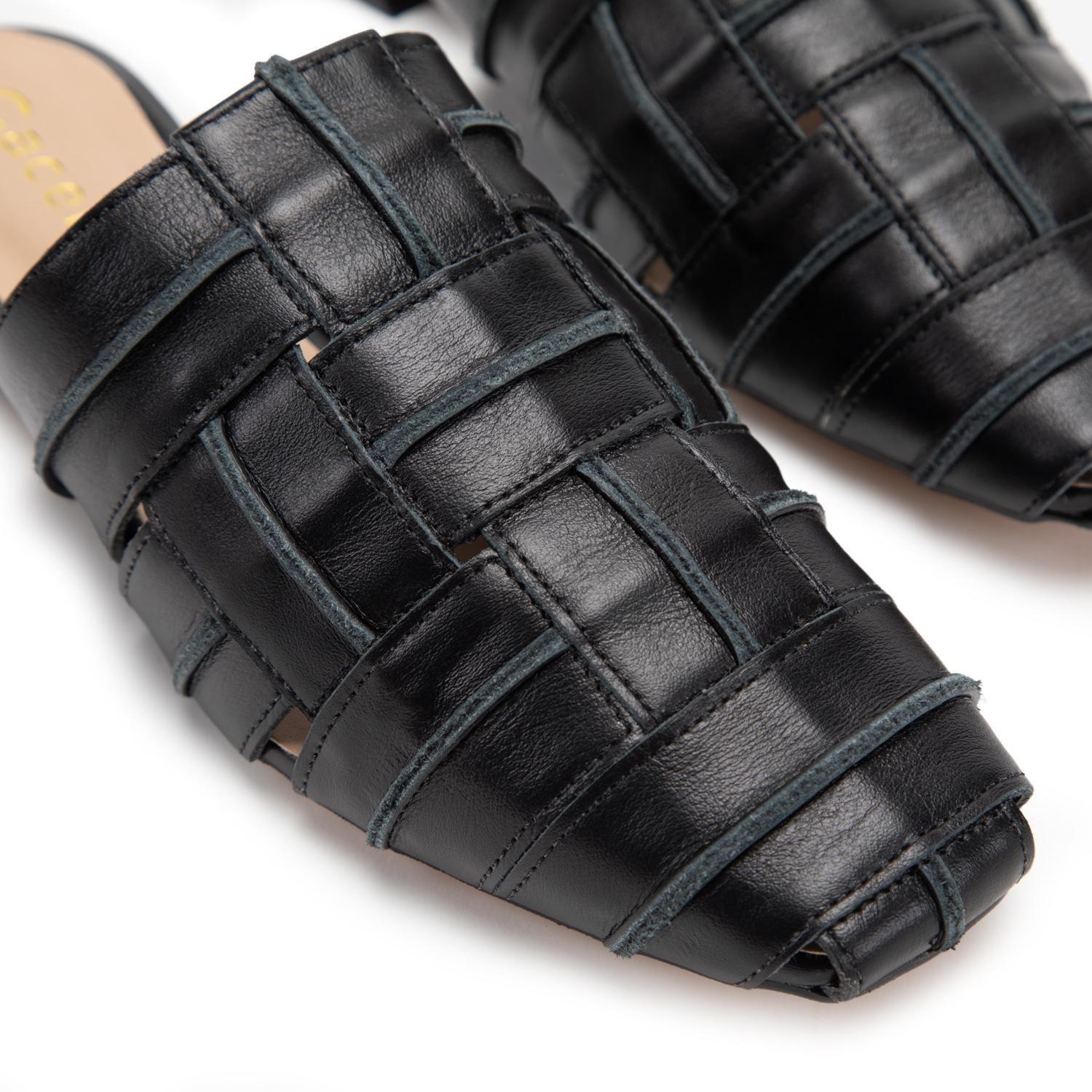 Zapato de cuero mujer Gacel negro Andre 0661485-5