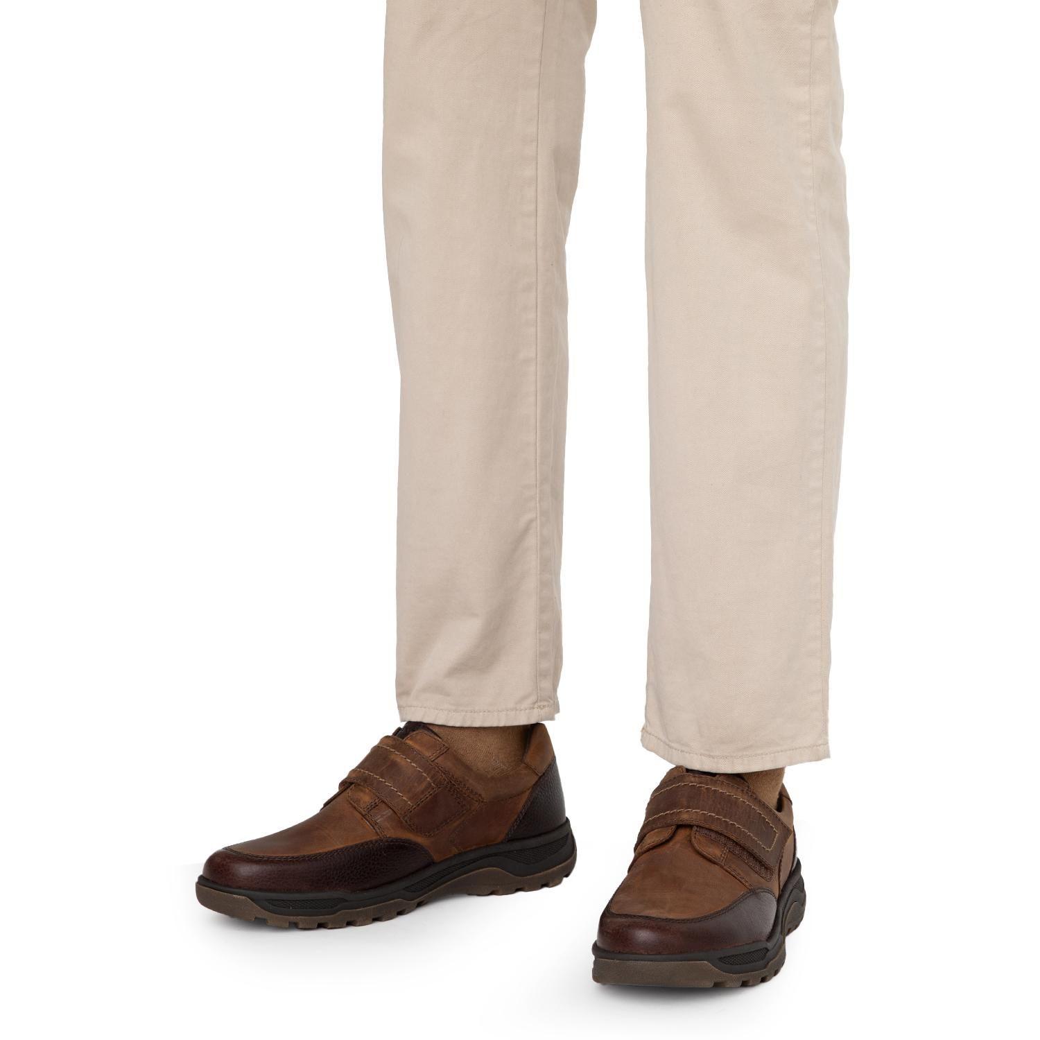 Zapato de cuero hombre Guante chocolate Milwaukee-1