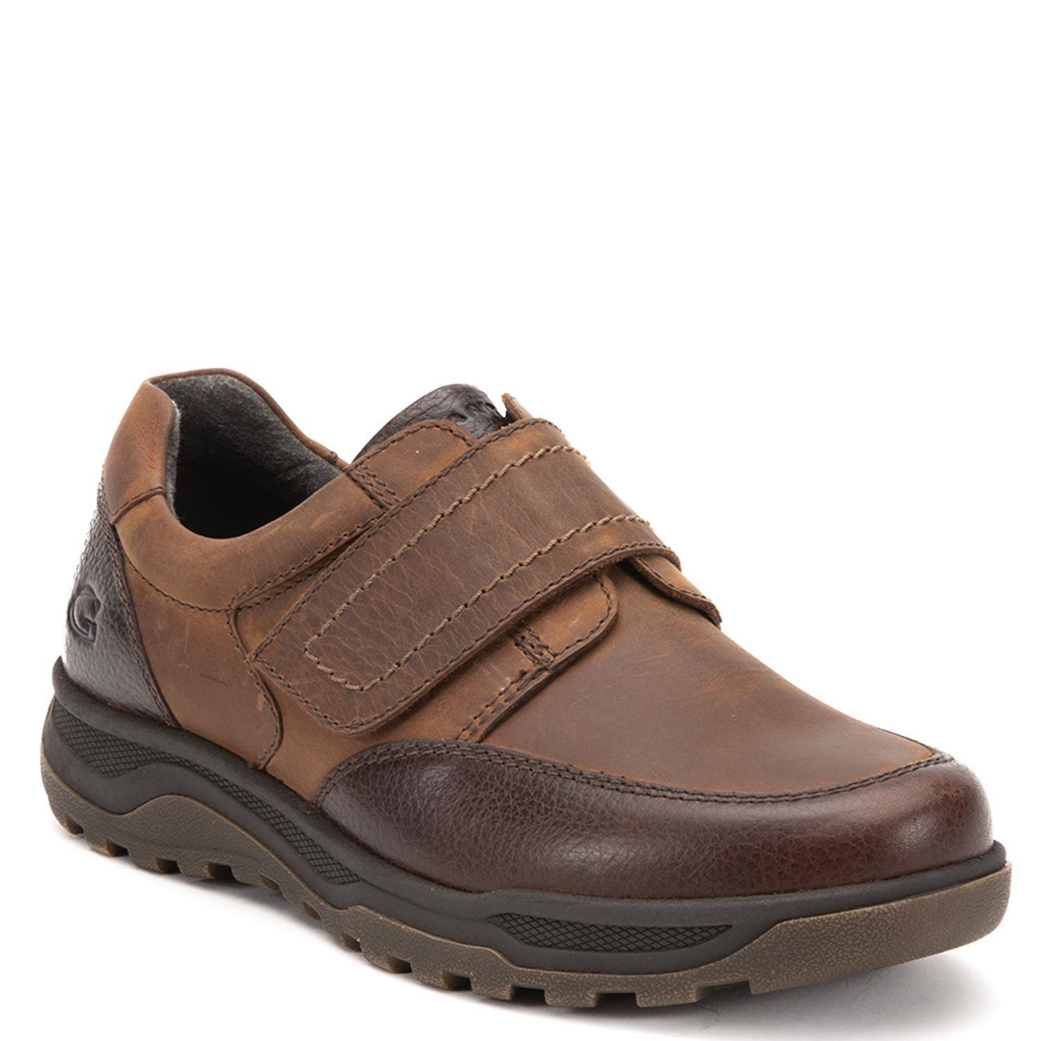 Zapato de cuero hombre Guante chocolate Milwaukee-2
