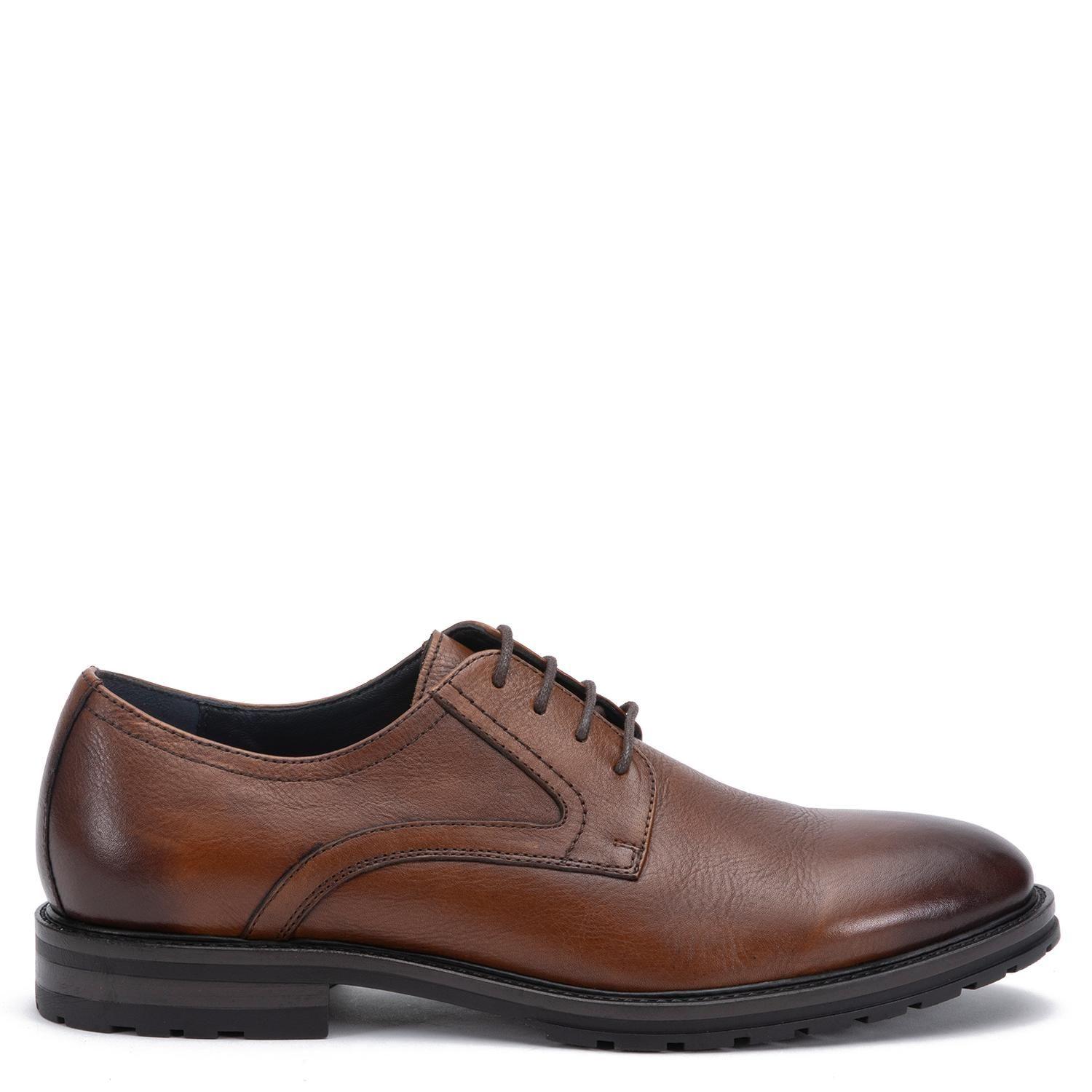 Zapato de cuero hombre Guante brandy Soller-0