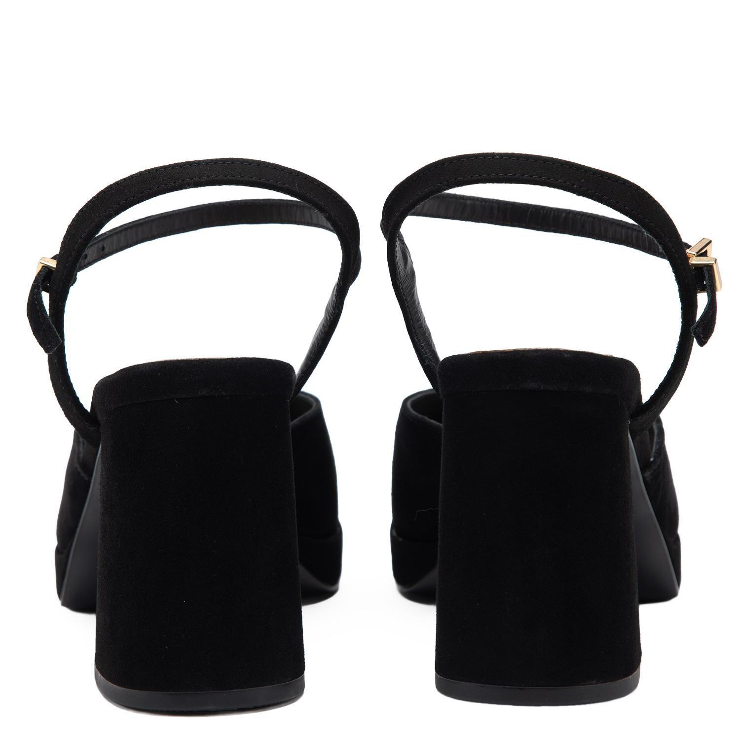 Zapato de cuero mujer Gacel negro Mabi 0661514-4