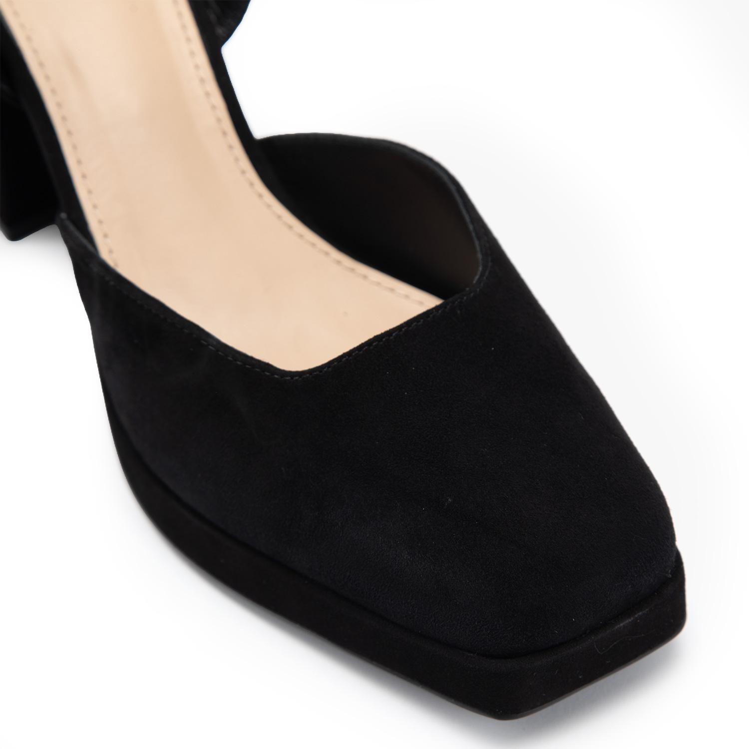 Zapato de cuero mujer Gacel negro Mabi 0661514-5