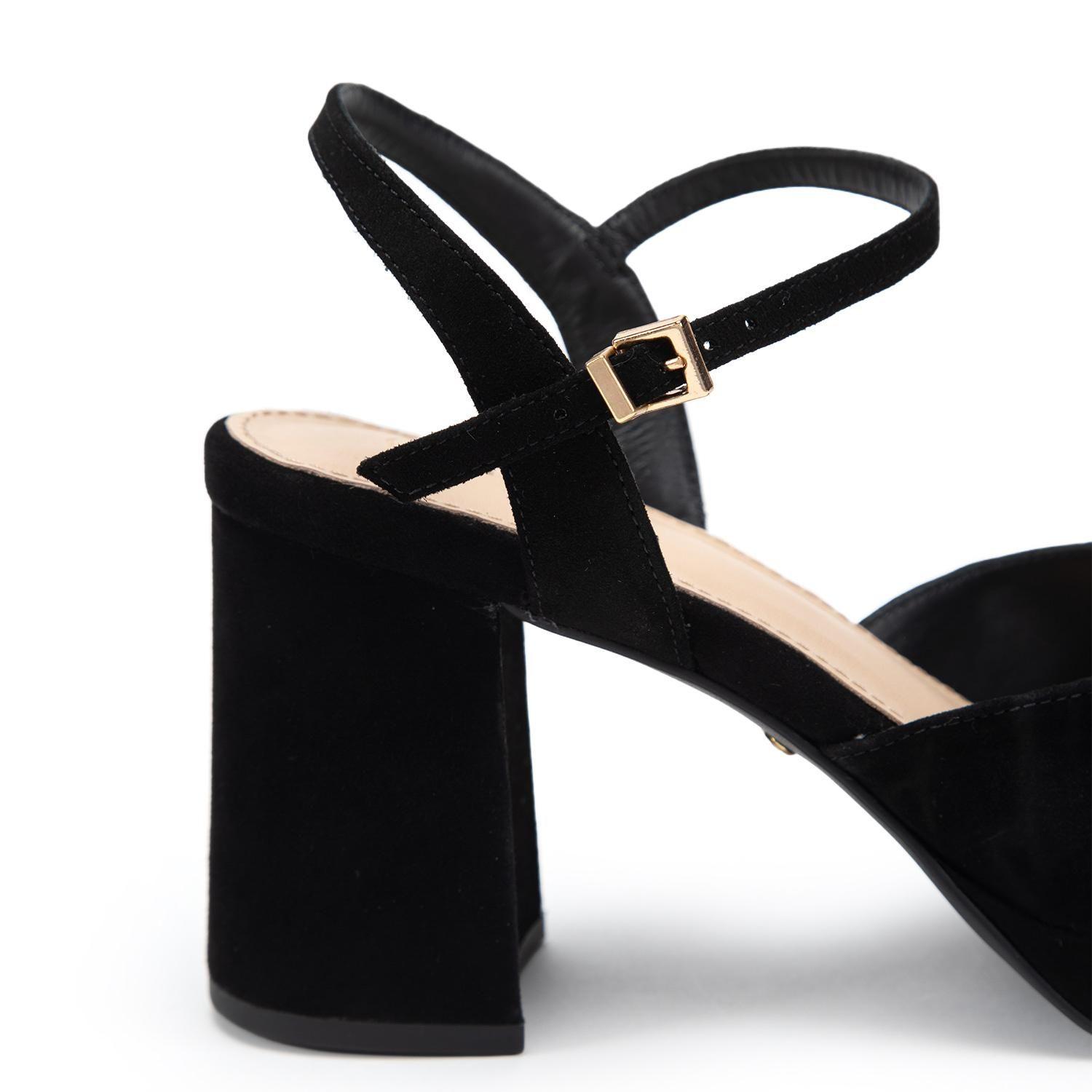 Zapato de cuero mujer Gacel negro Mabi 0661514-6