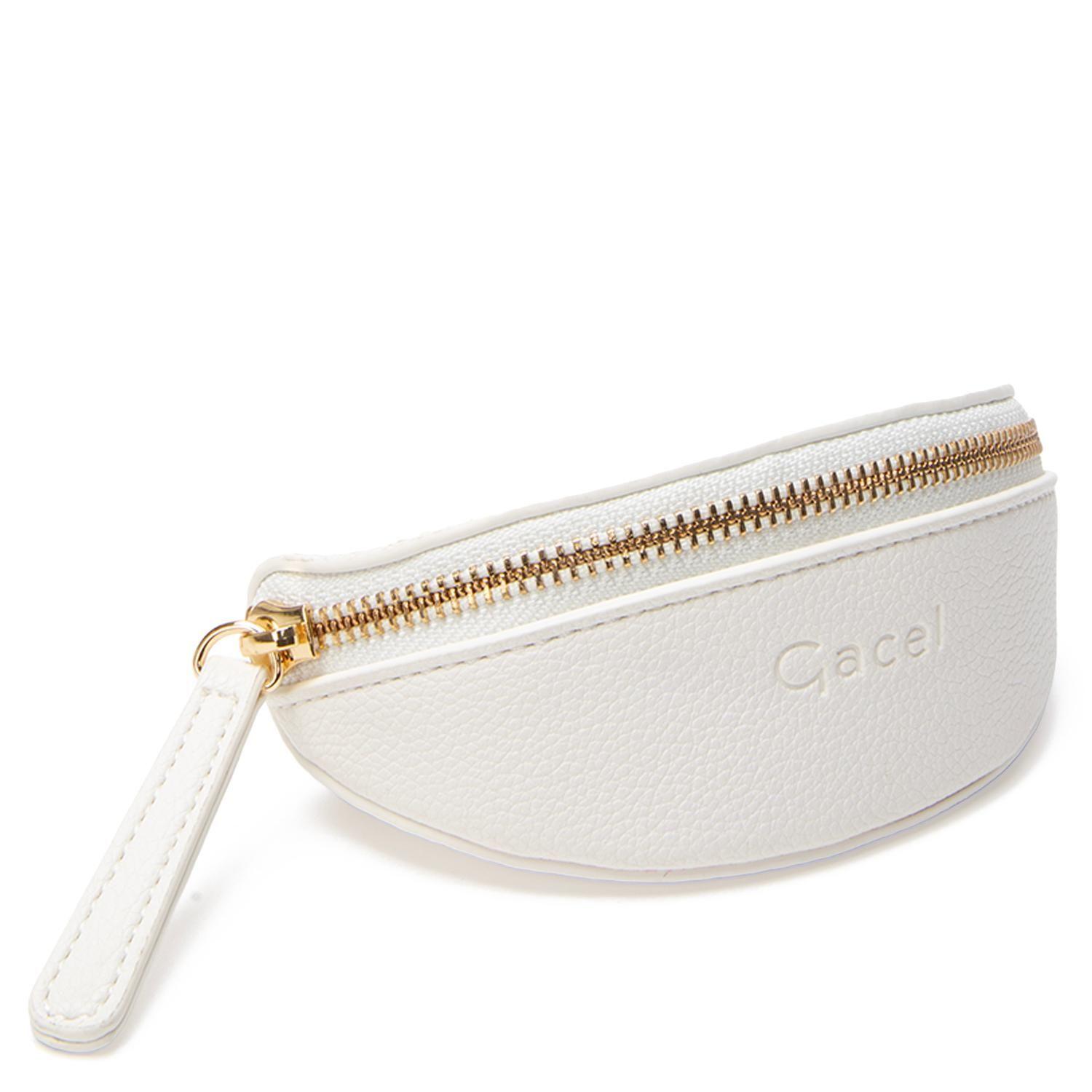 Cartera mujer Gacel blanco bandolera grande-6