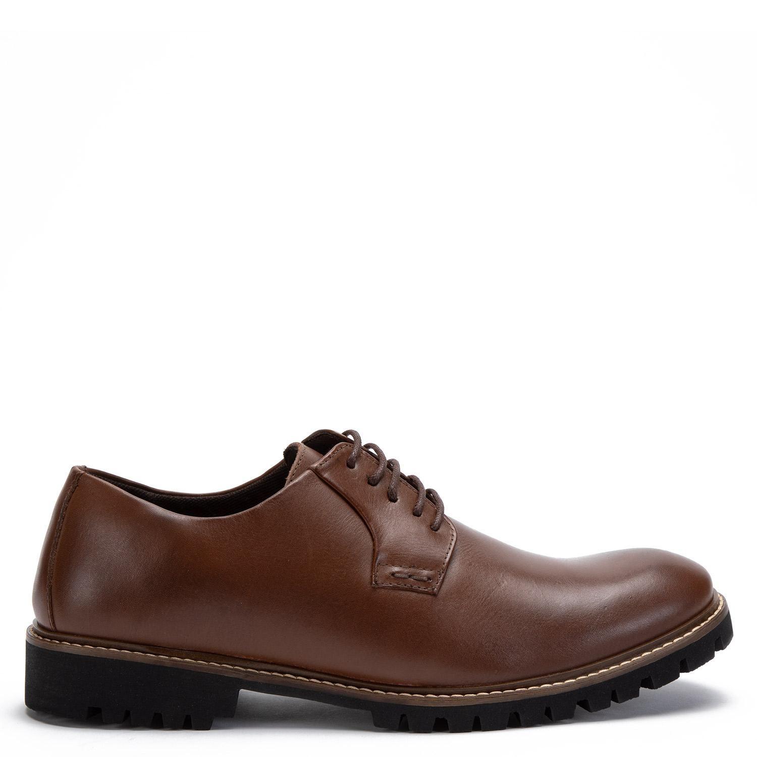 Zapato de cuero hombre Guante whisky Quebec-0
