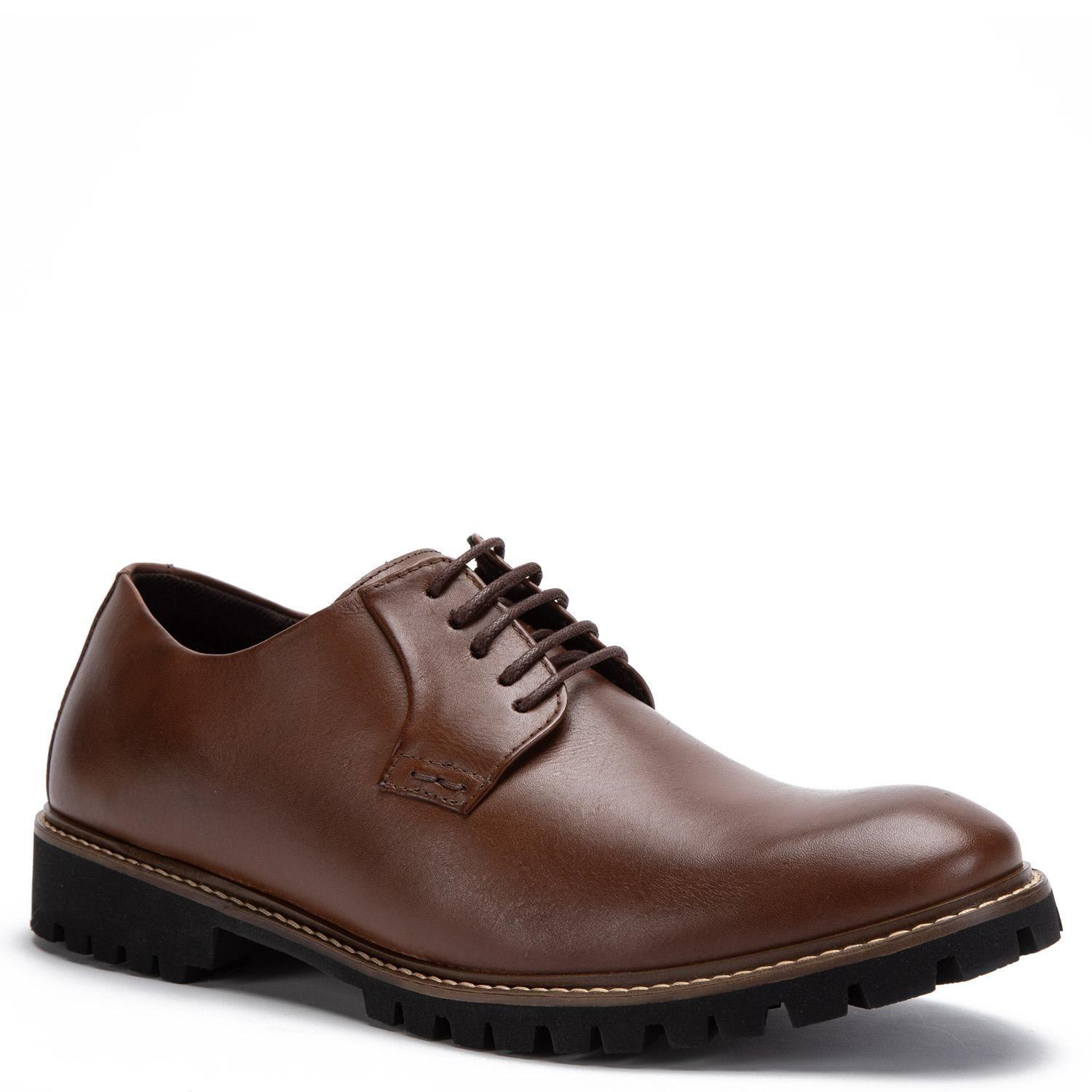 Zapato de cuero hombre Guante whisky Quebec-2