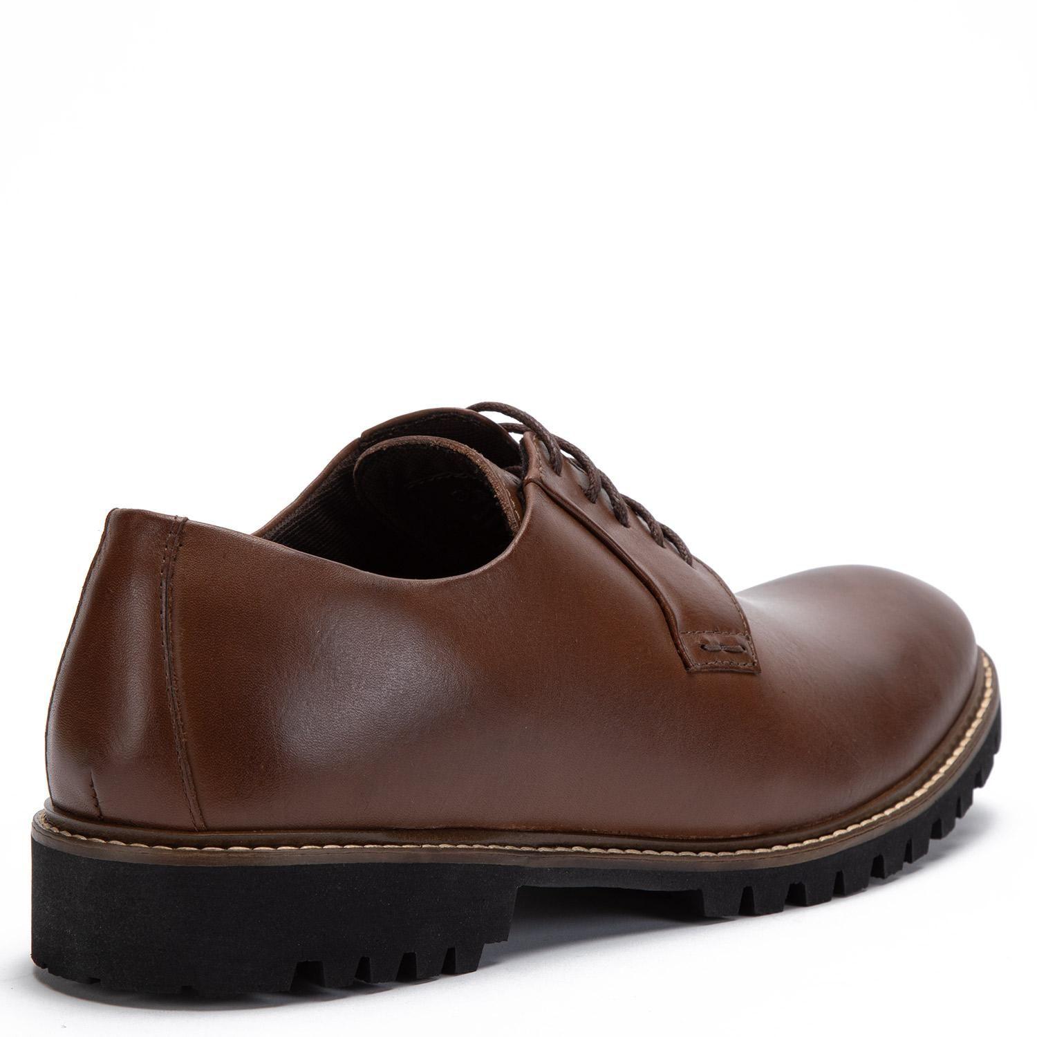 Zapato de cuero hombre Guante whisky Quebec-4