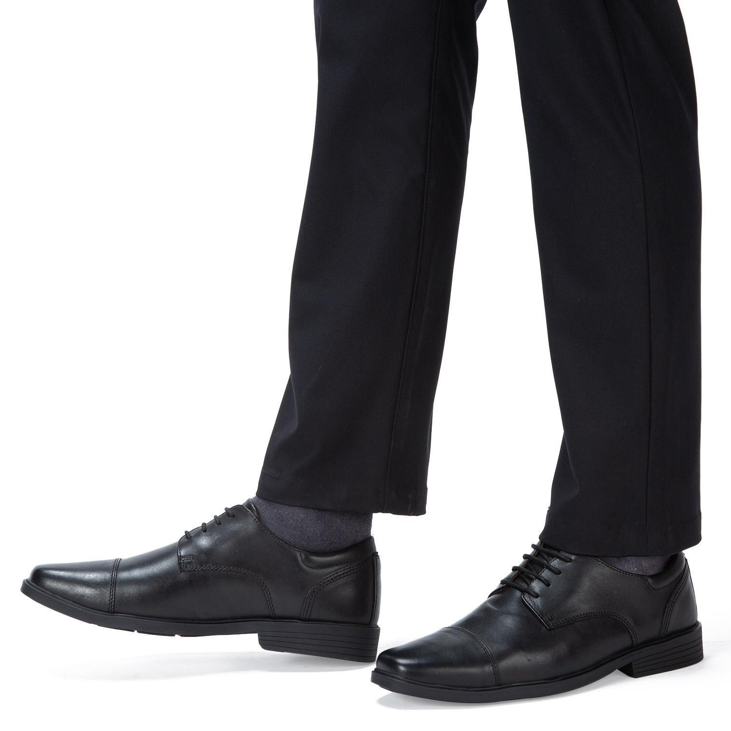 Zapato de cuero hombre Guante negro Liguria 0035590-1