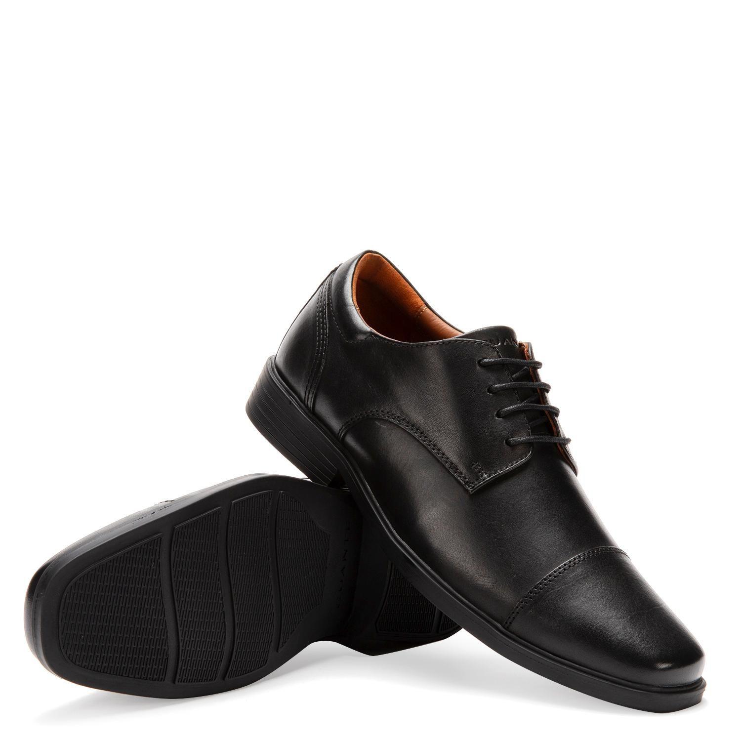Zapato de cuero hombre Guante negro Liguria 0035590-3
