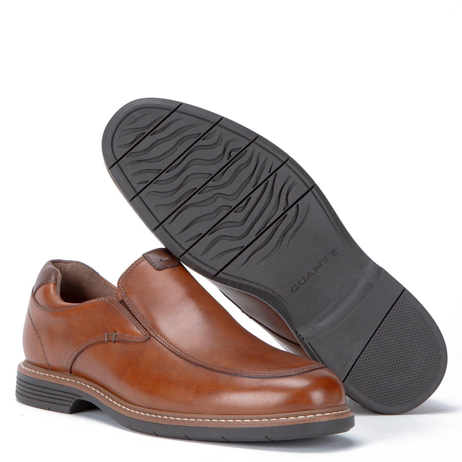 Zapato de cuero hombre Guante dark camel Birmingham-3
