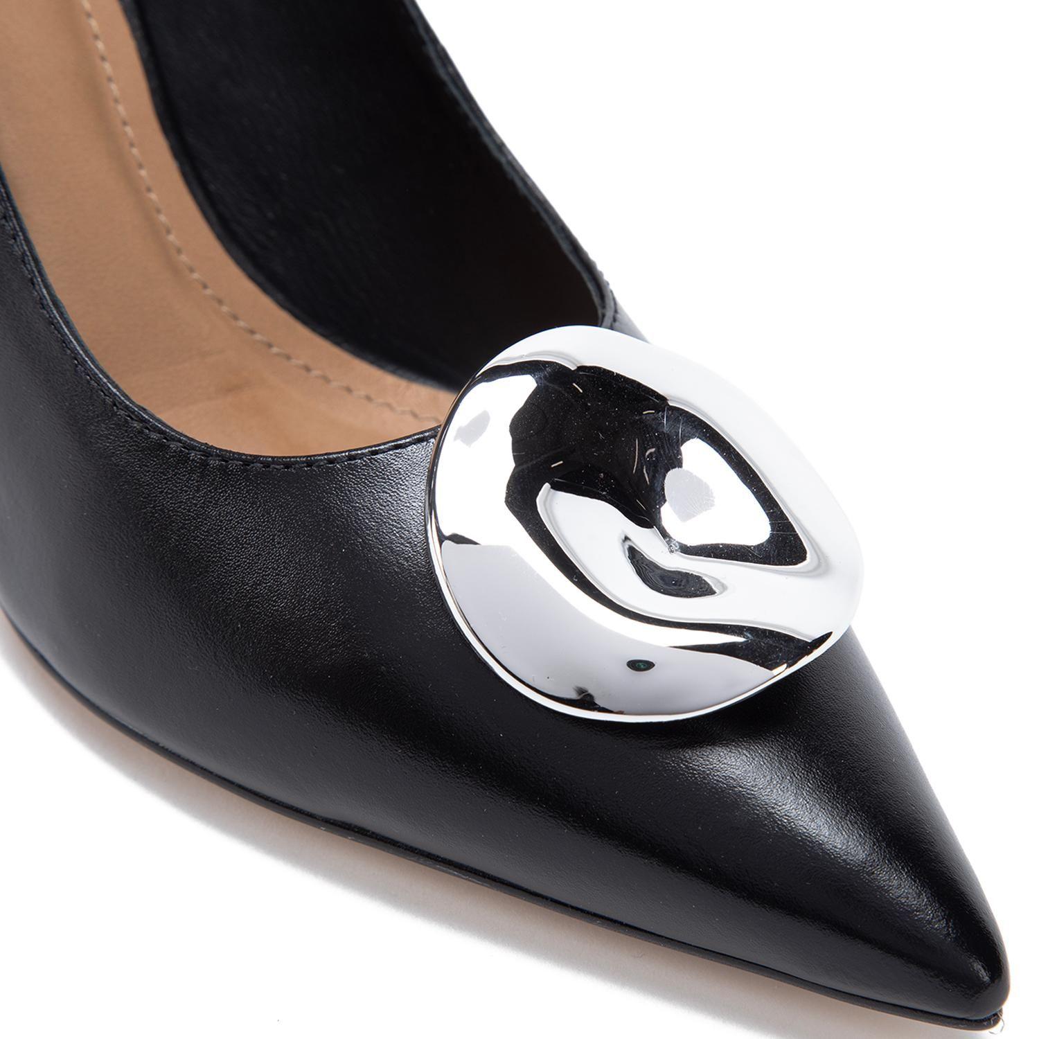 Zapato de cuero mujer Gacel negro Monica 0661328-5