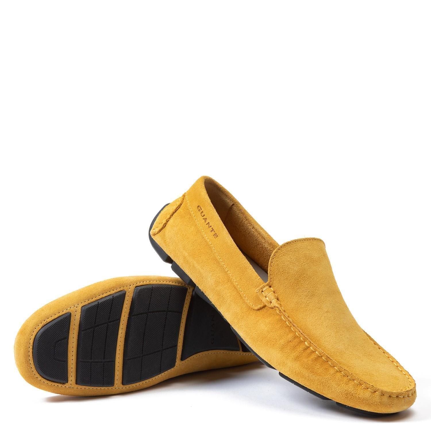 Mocasin de cuero hombre Guante Mostaza Costa Rica 0035319-3