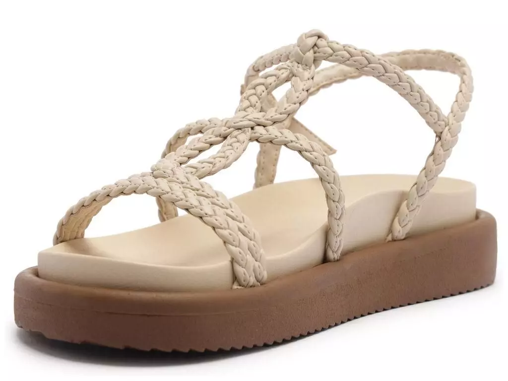 Sandalia mujer Anacapri blanco May C3038001310004-3