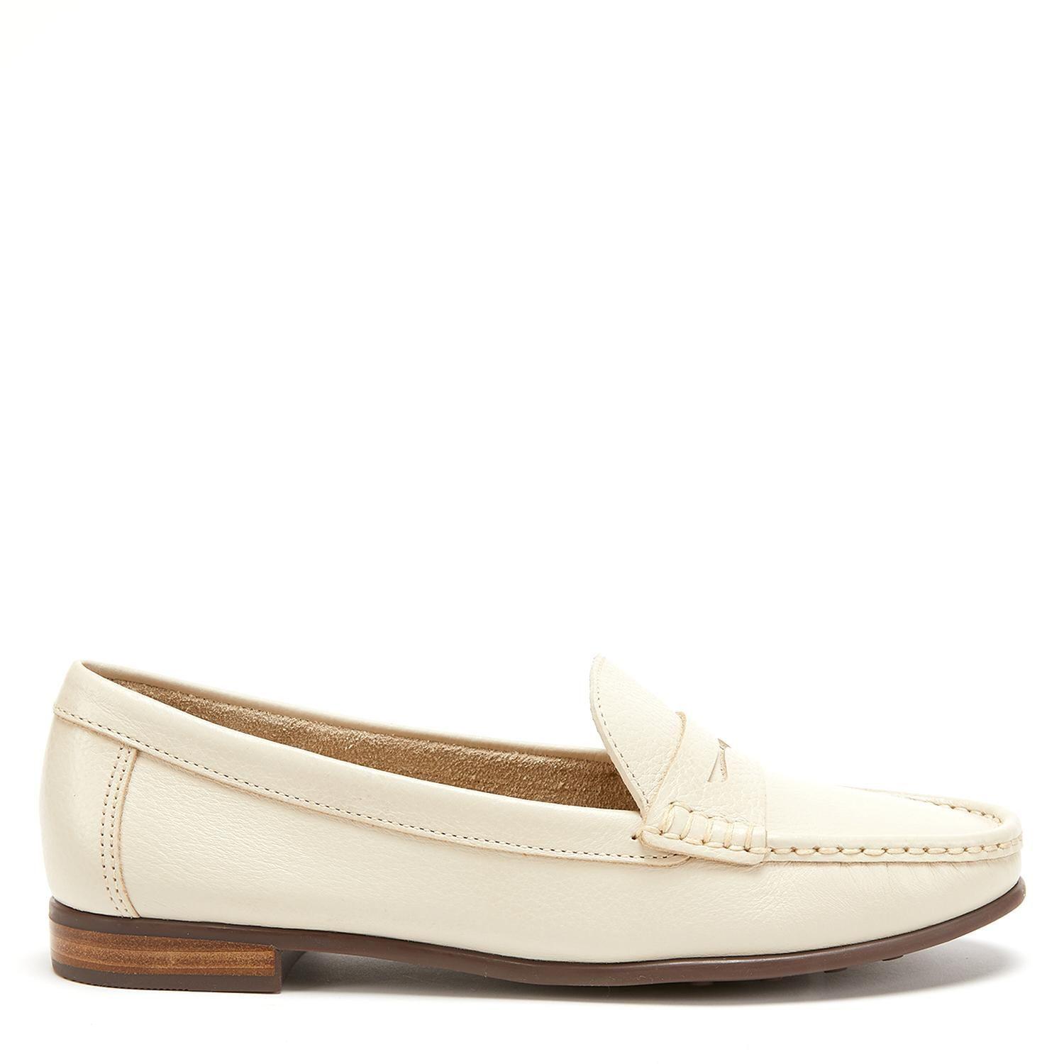 Mocasin de cuero mujer Gacel Crema Siri 0659472-0