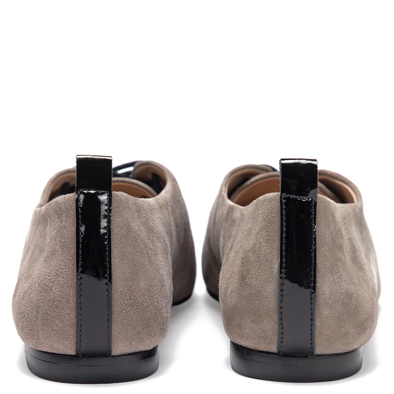 Zapato de cuero mujer Gacel taupe Londi 0661284-4