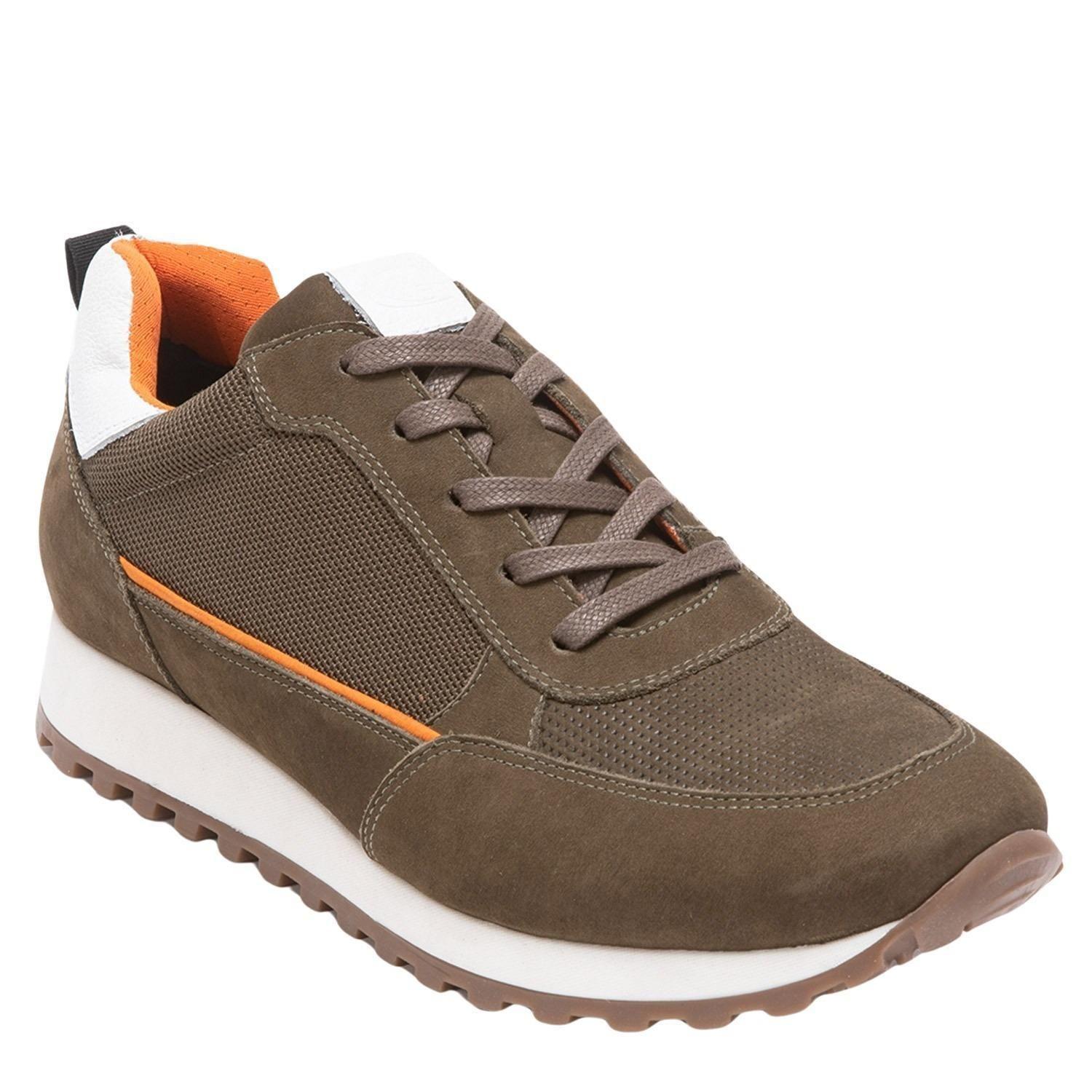 Zapatilla de cuero hombre Guante Olivo Juventus 0035042-2