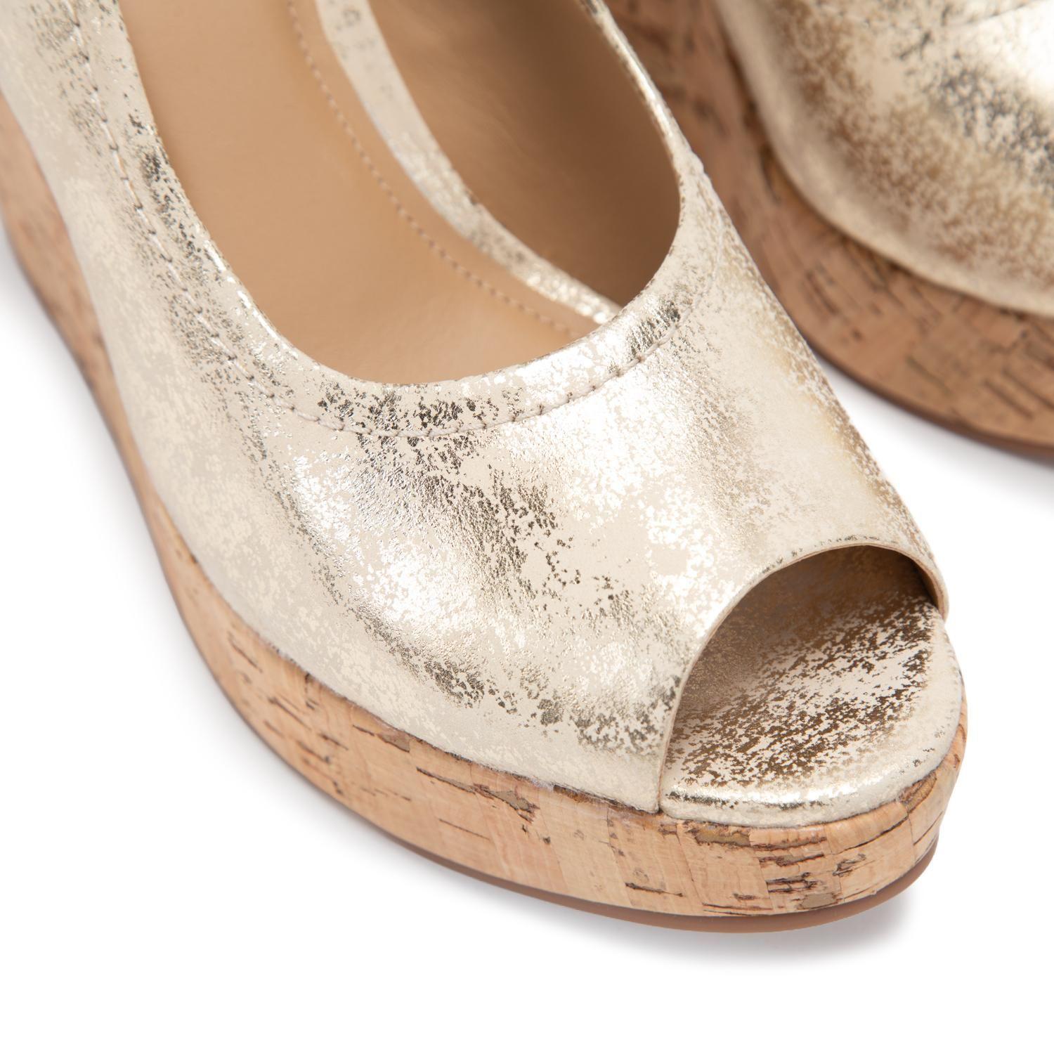 Zapato de cuero mujer Gacel dorado Pippa 0661375-5