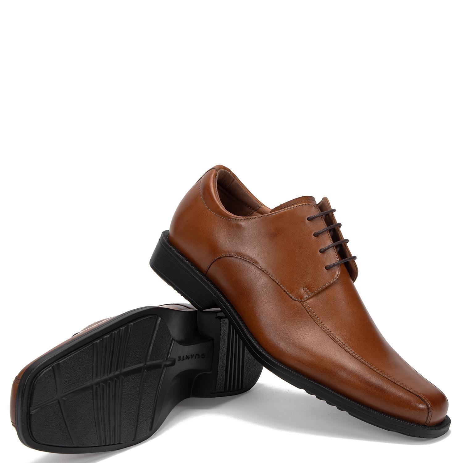Zapato de cuero hombre Guante camel Cleveland-3