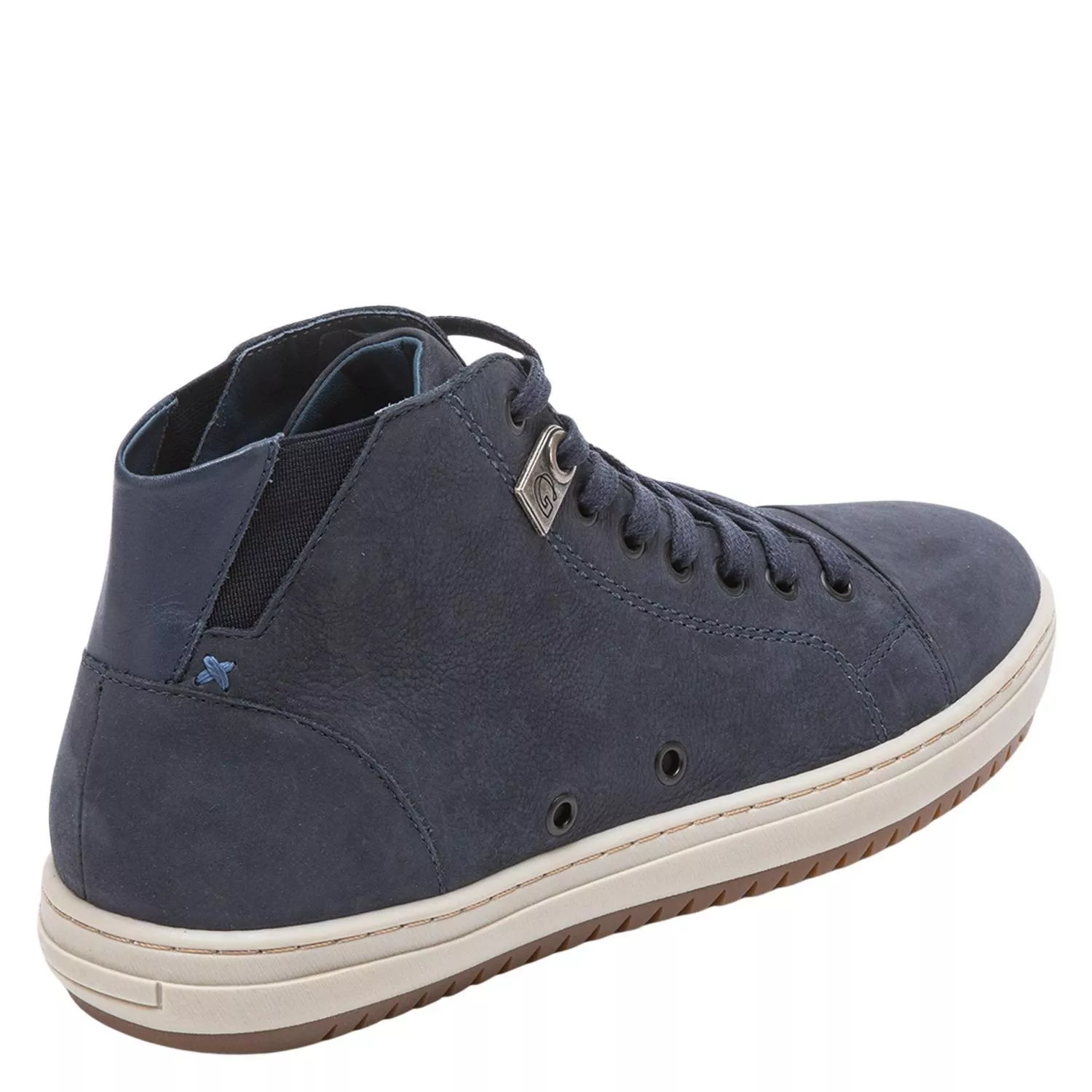 Zapatilla Caña Alta de cuero hombre Guante marino Kansas-4