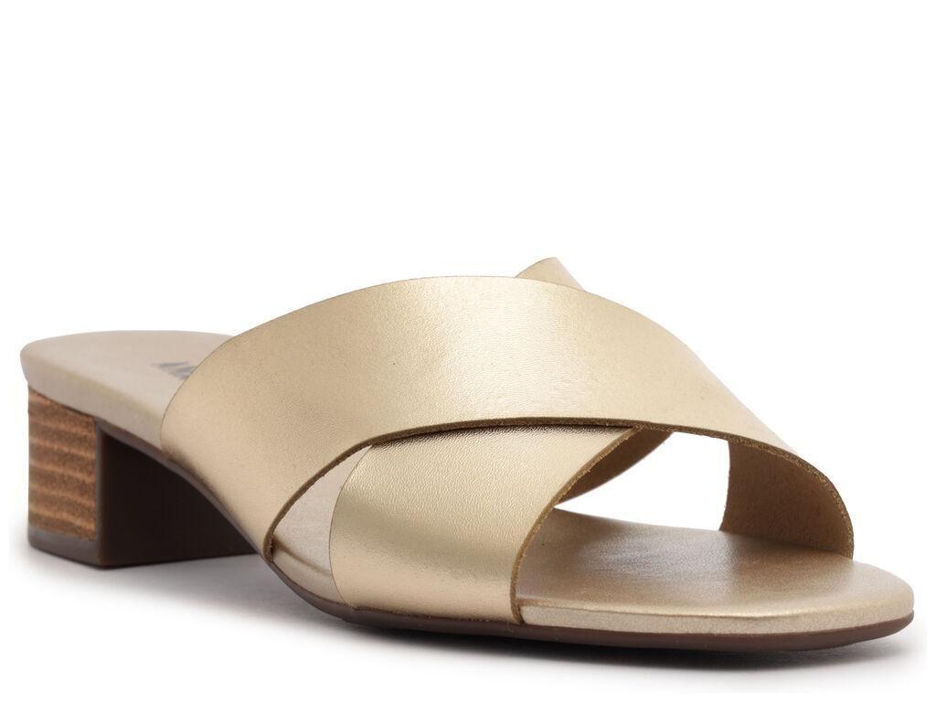 Sandalia de cuero mujer Anacapri dorado Luna C3048900530004-2
