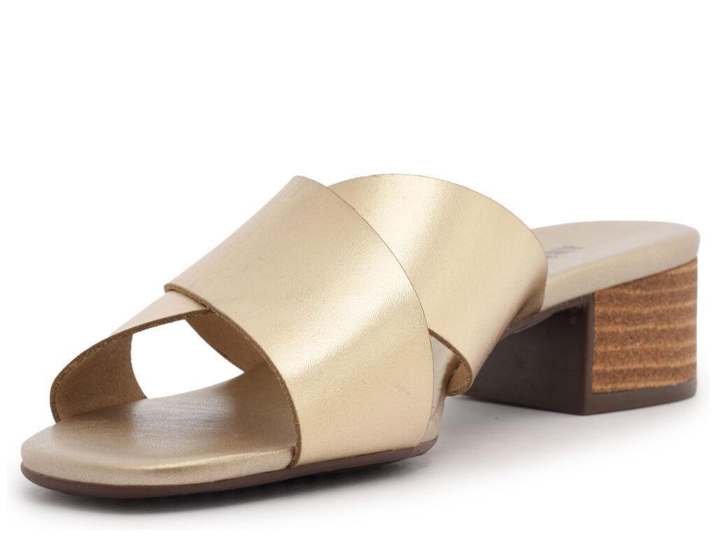 Sandalia de cuero mujer Anacapri dorado Luna C3048900530004-3