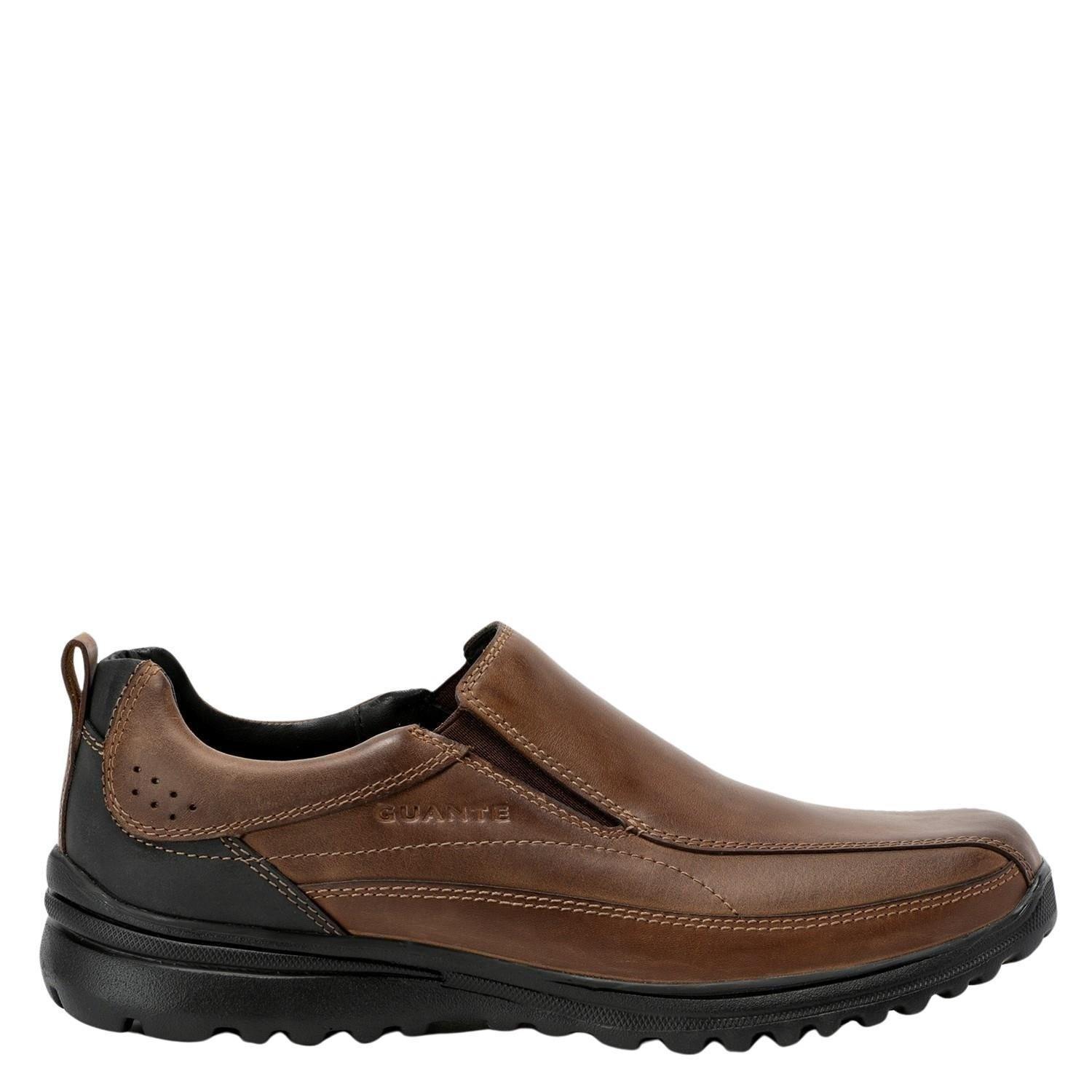 Zapato de cuero hombre Guante Cafe Tennessee 0033029-0