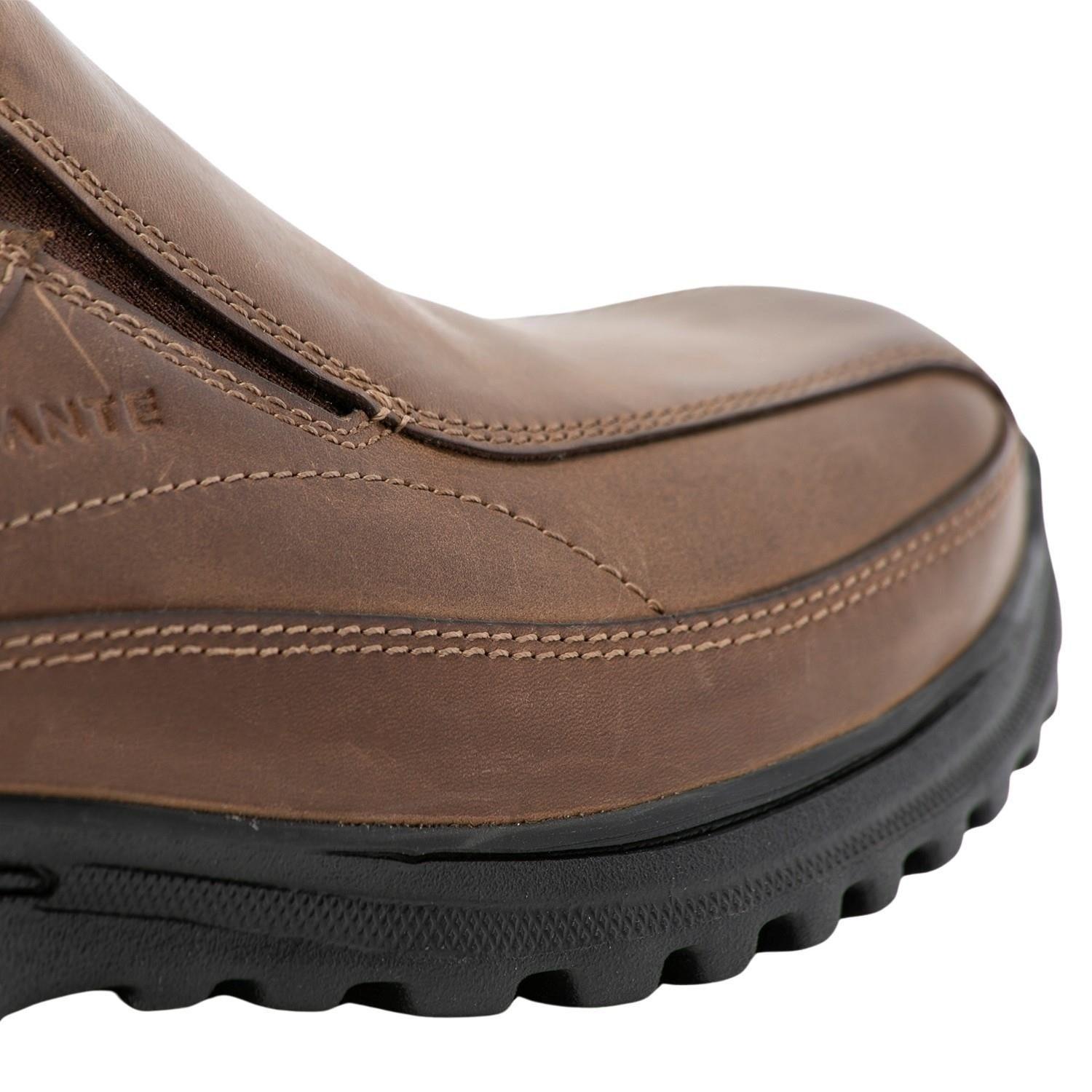 Zapato de cuero hombre Guante Cafe Tennessee 0033029-2