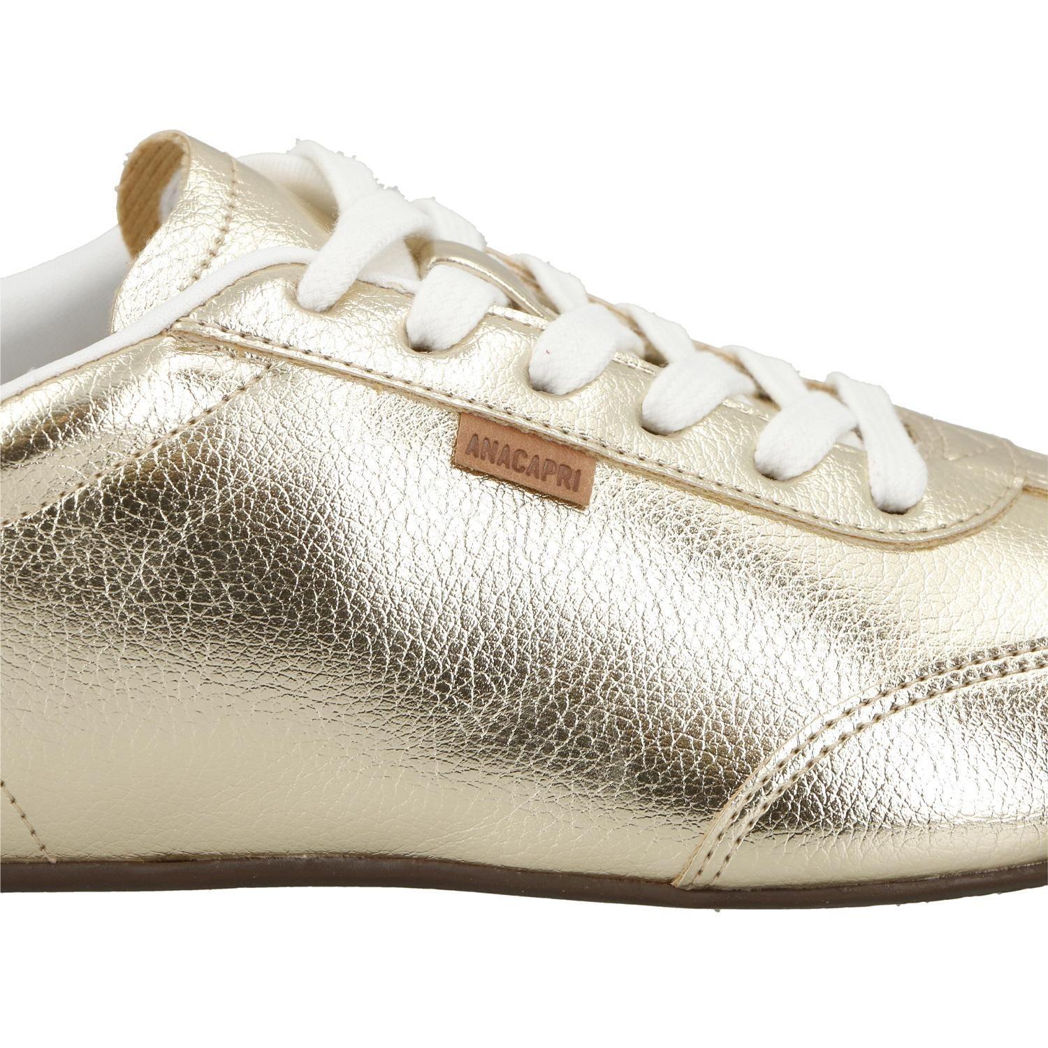 Zapatilla mujer Anacapri dorado Andrea C3073200010004-4
