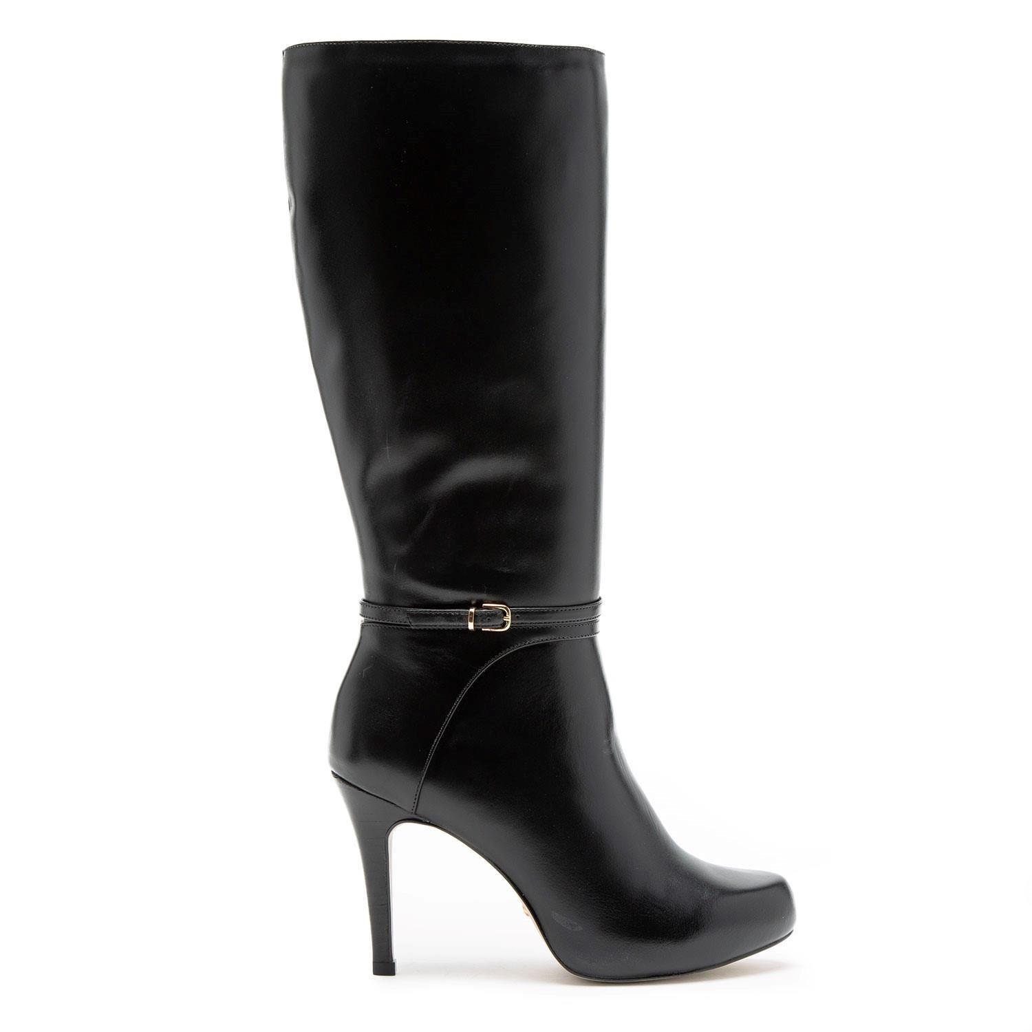 Bota de cuero mujer Gacel Negro Olga 0659342-0