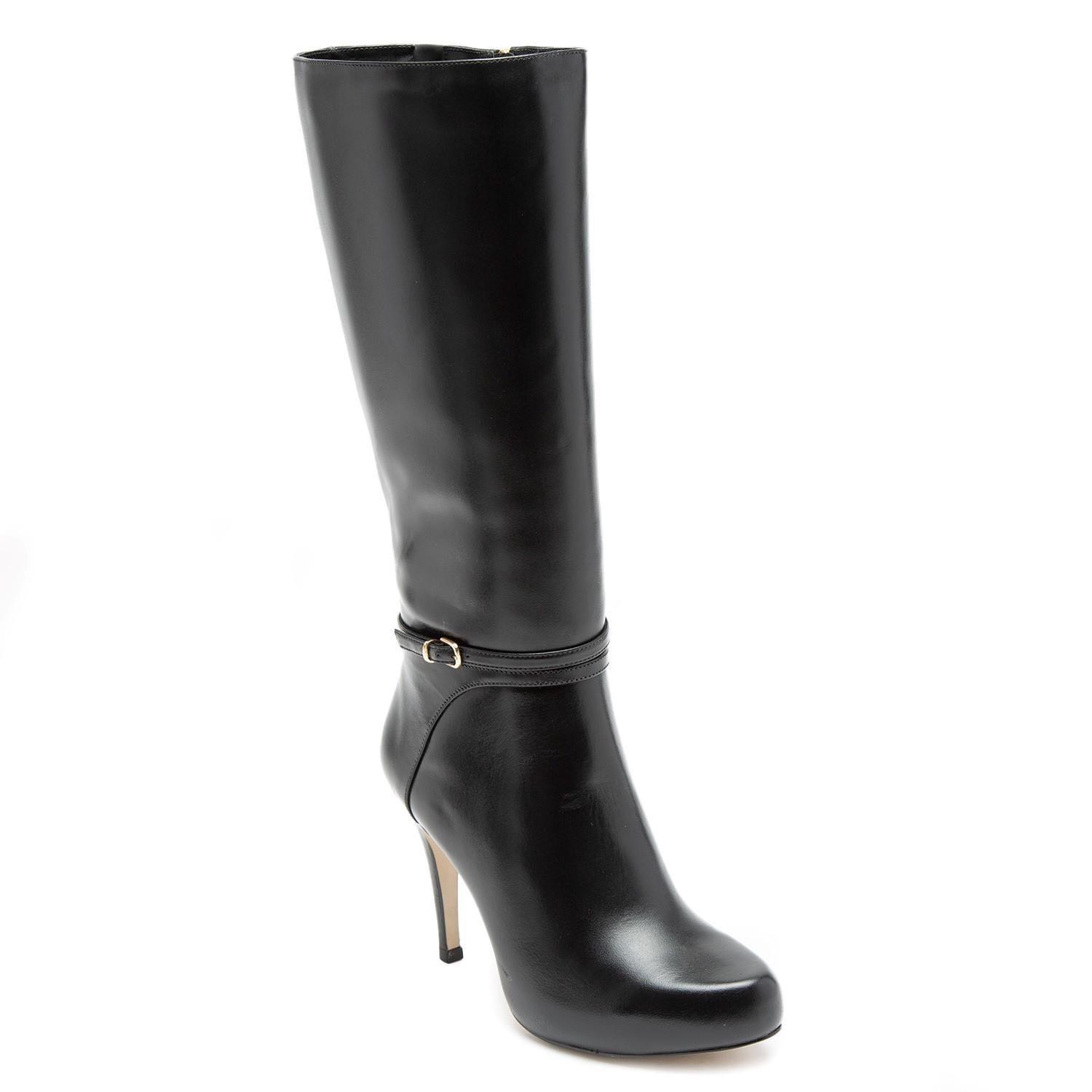 Bota de cuero mujer Gacel Negro Olga 0659342-2