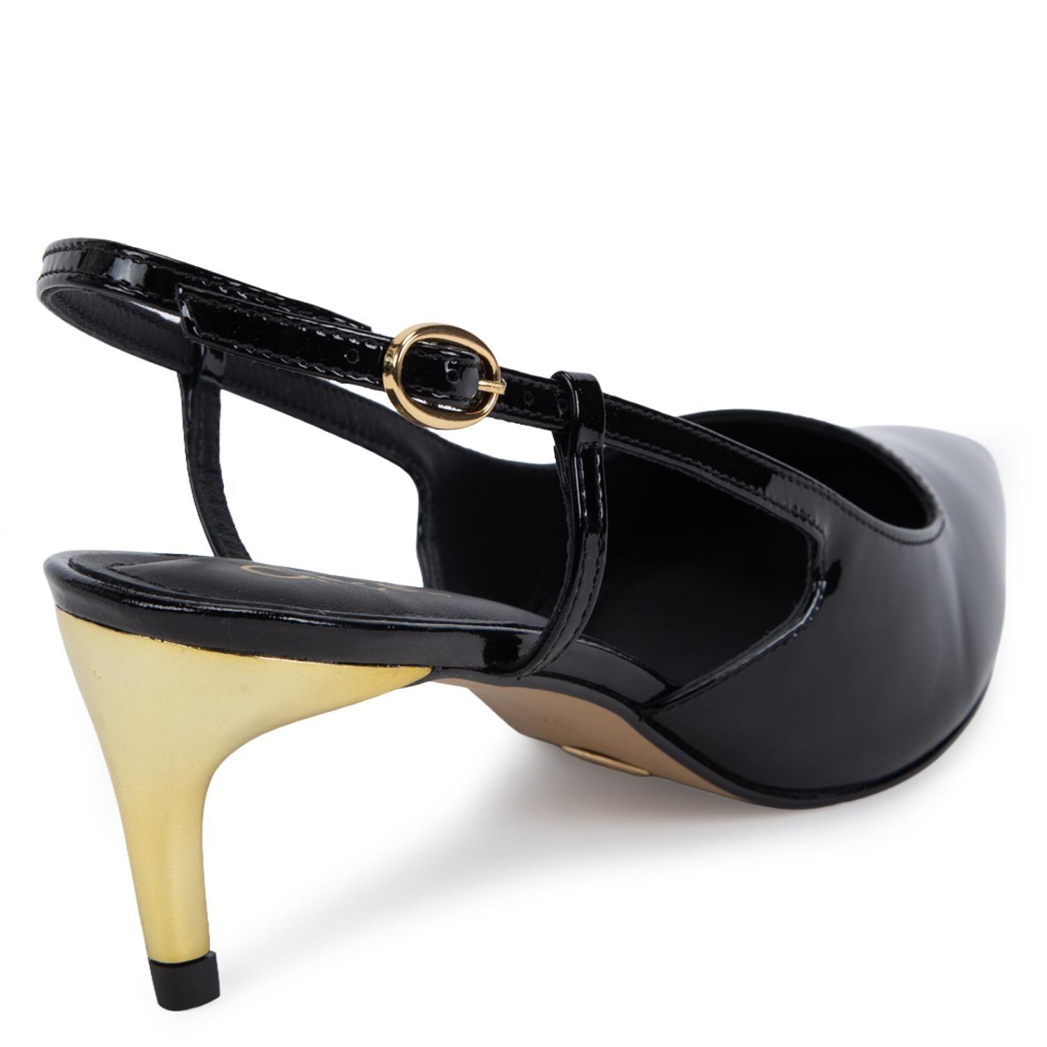 Zapato de cuero mujer Gacel negro Morits 0661330-4