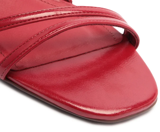 Sandalia mujer Anacapri rojo Luna-5