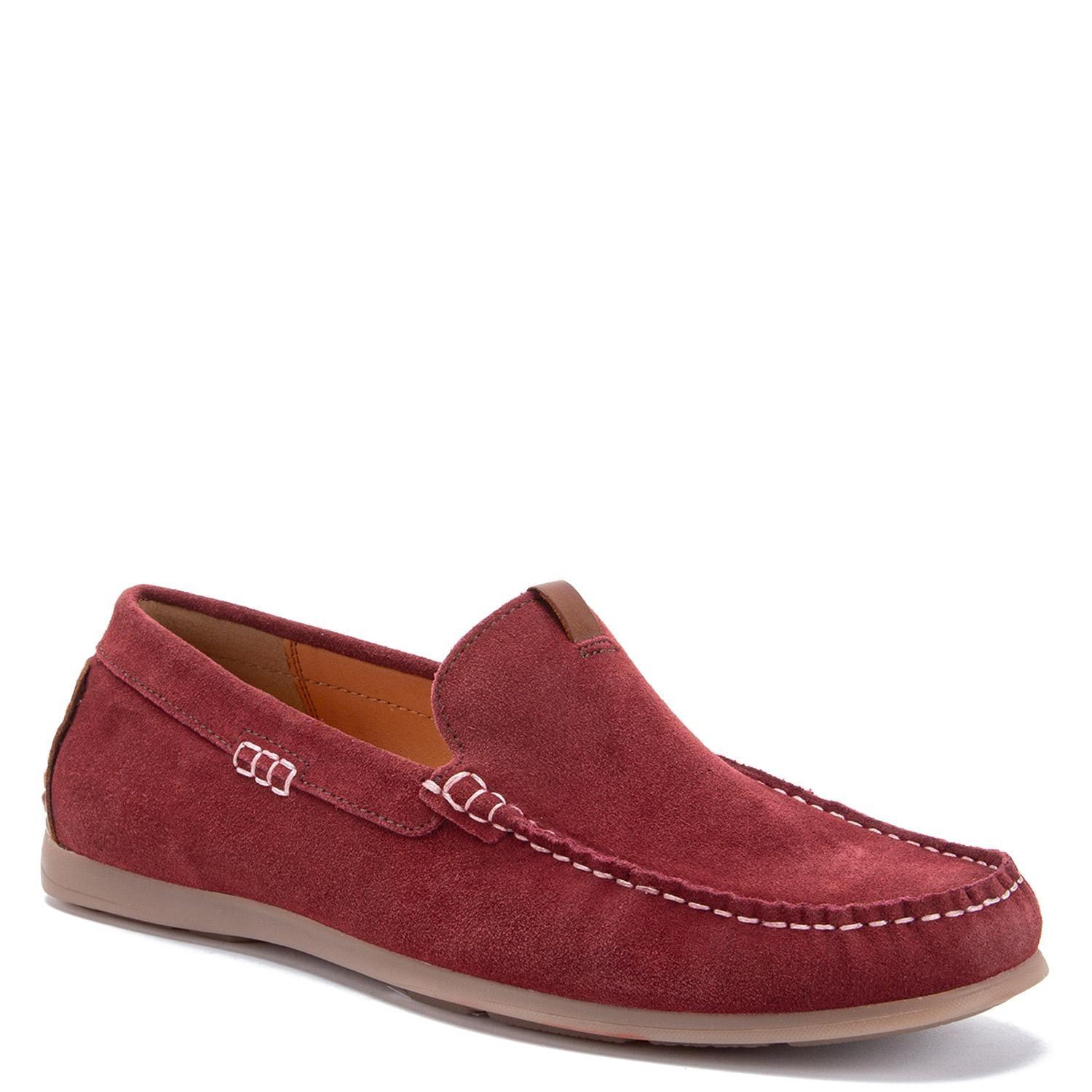 Mocasin de cuero hombre Guante Burdeo Cayenne 0035960-2