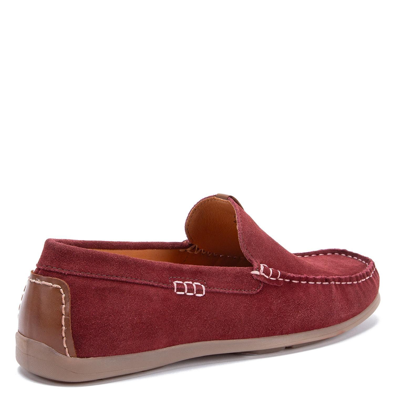 Mocasin de cuero hombre Guante Burdeo Cayenne 0035960-4