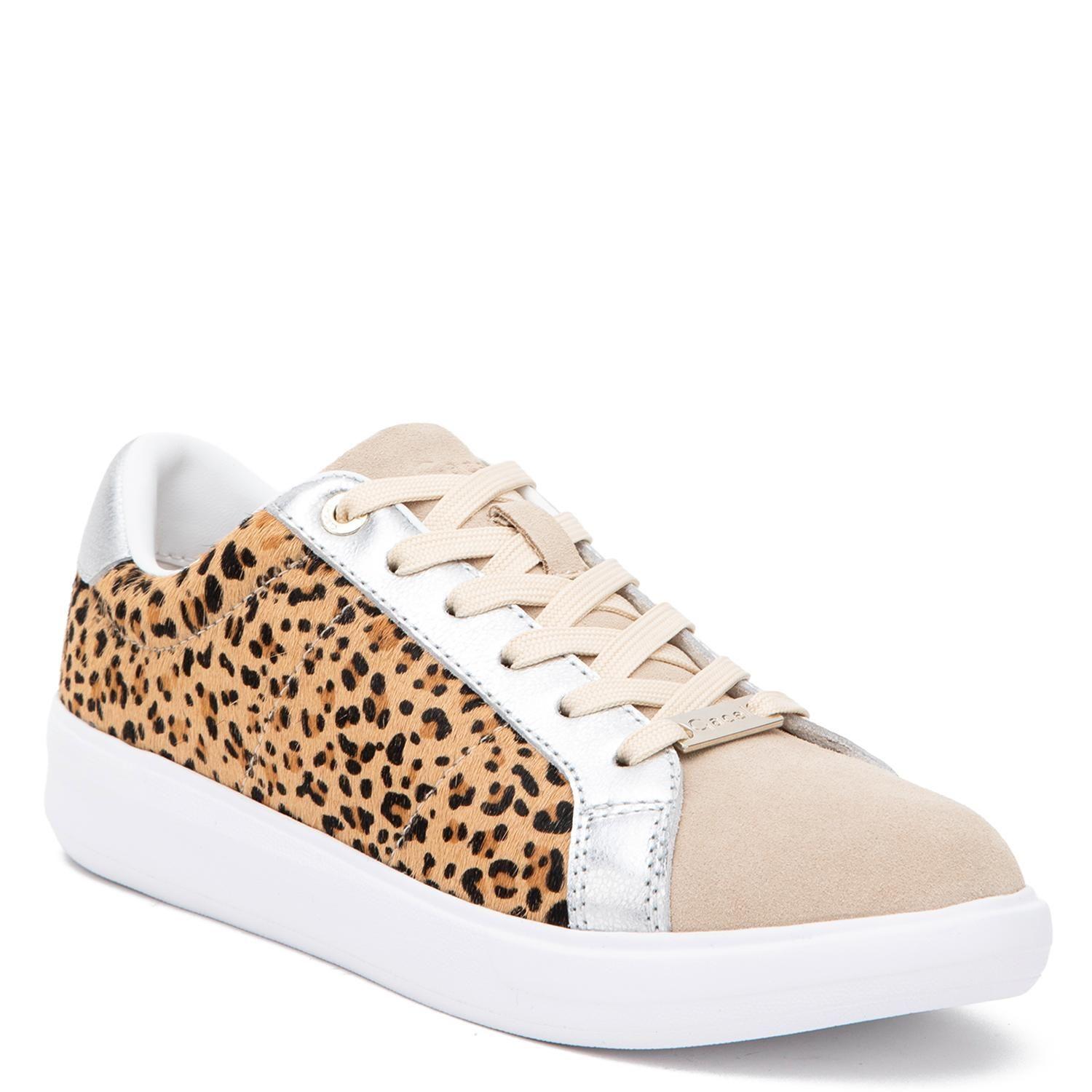 Zapatilla de cuero mujer Gacel leopardo Rosalia-2