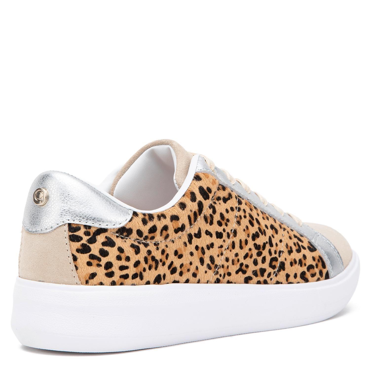 Zapatilla de cuero mujer Gacel leopardo Rosalia-4