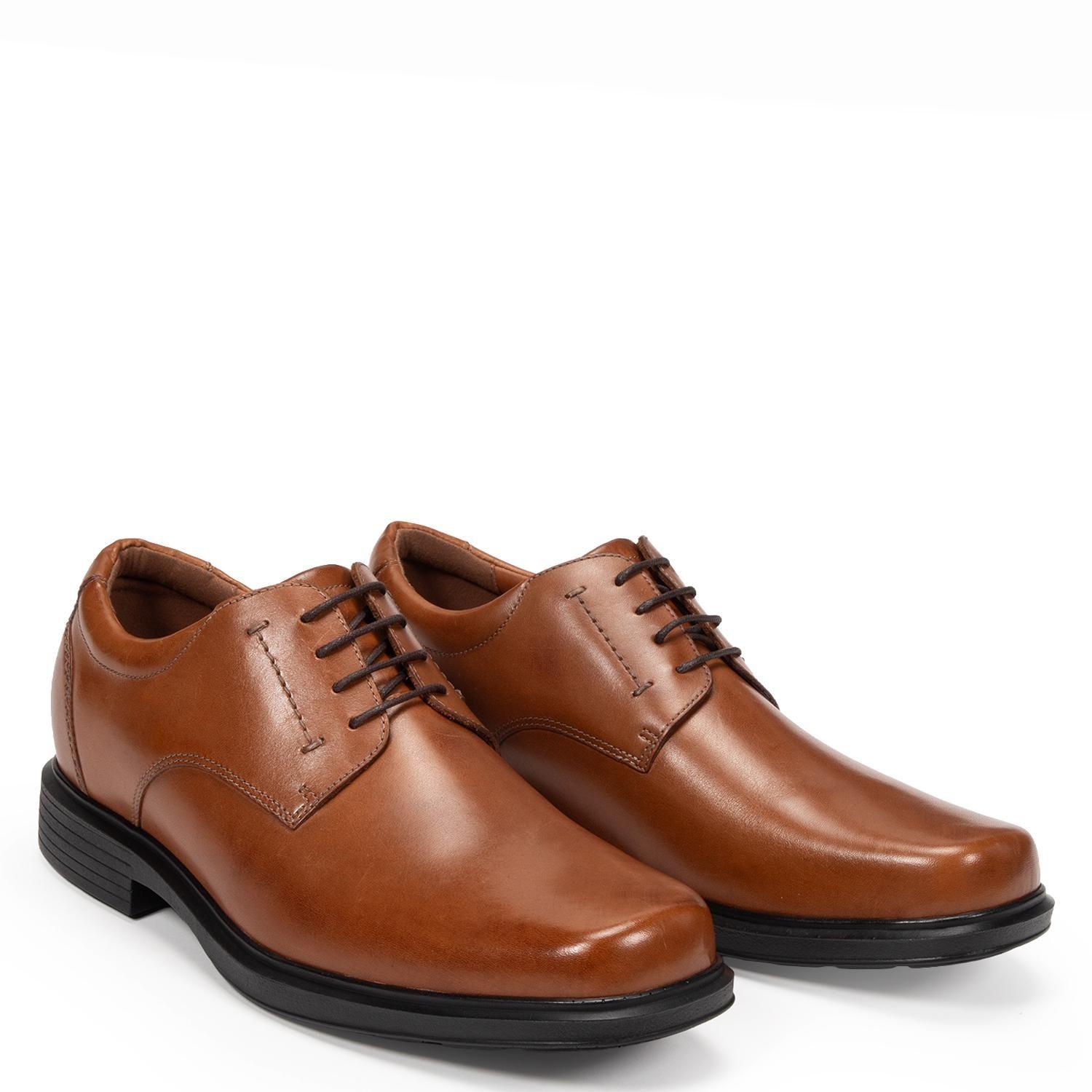 Zapato de cuero hombre Guante camel Cardiff-3