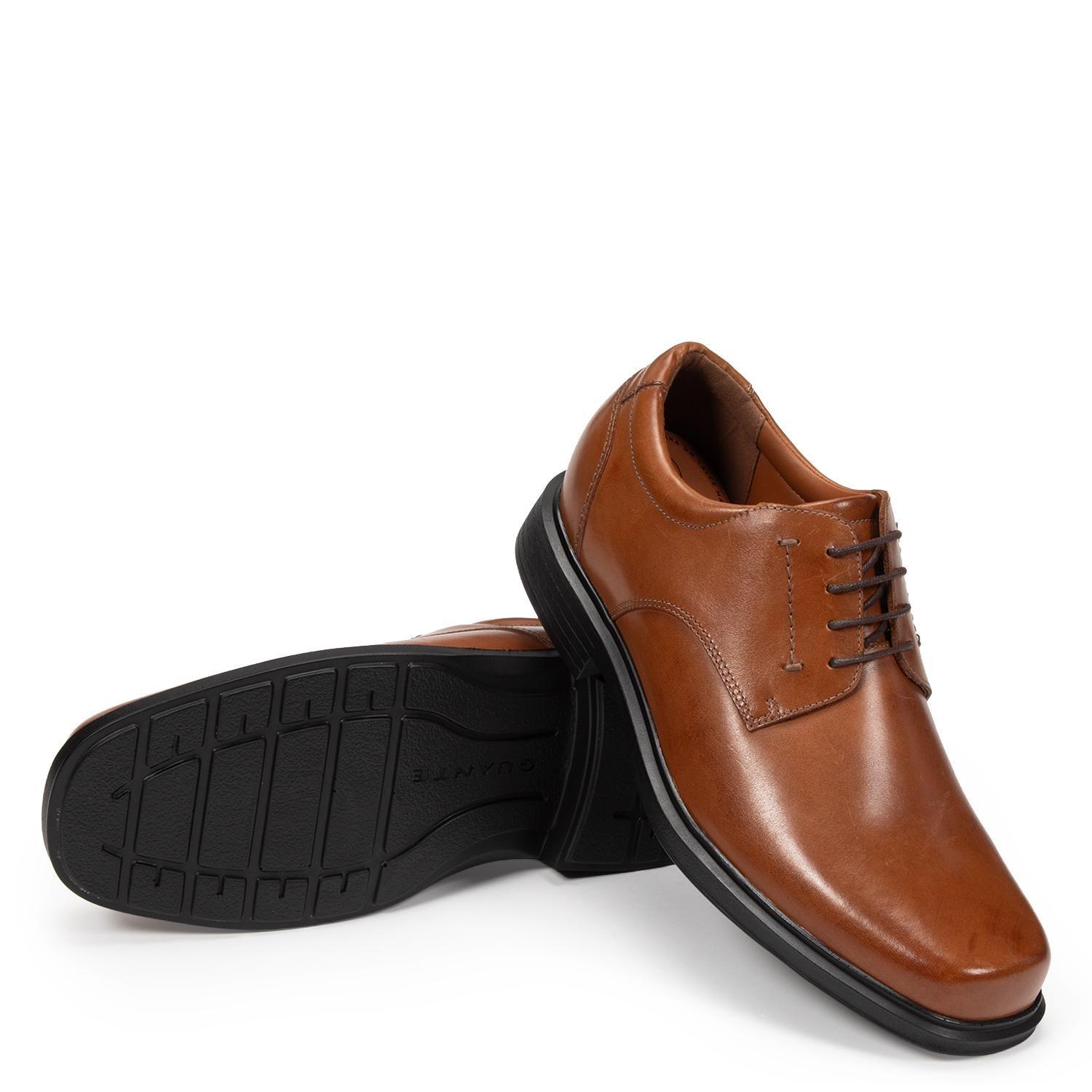 Zapato de cuero hombre Guante camel Cardiff-4