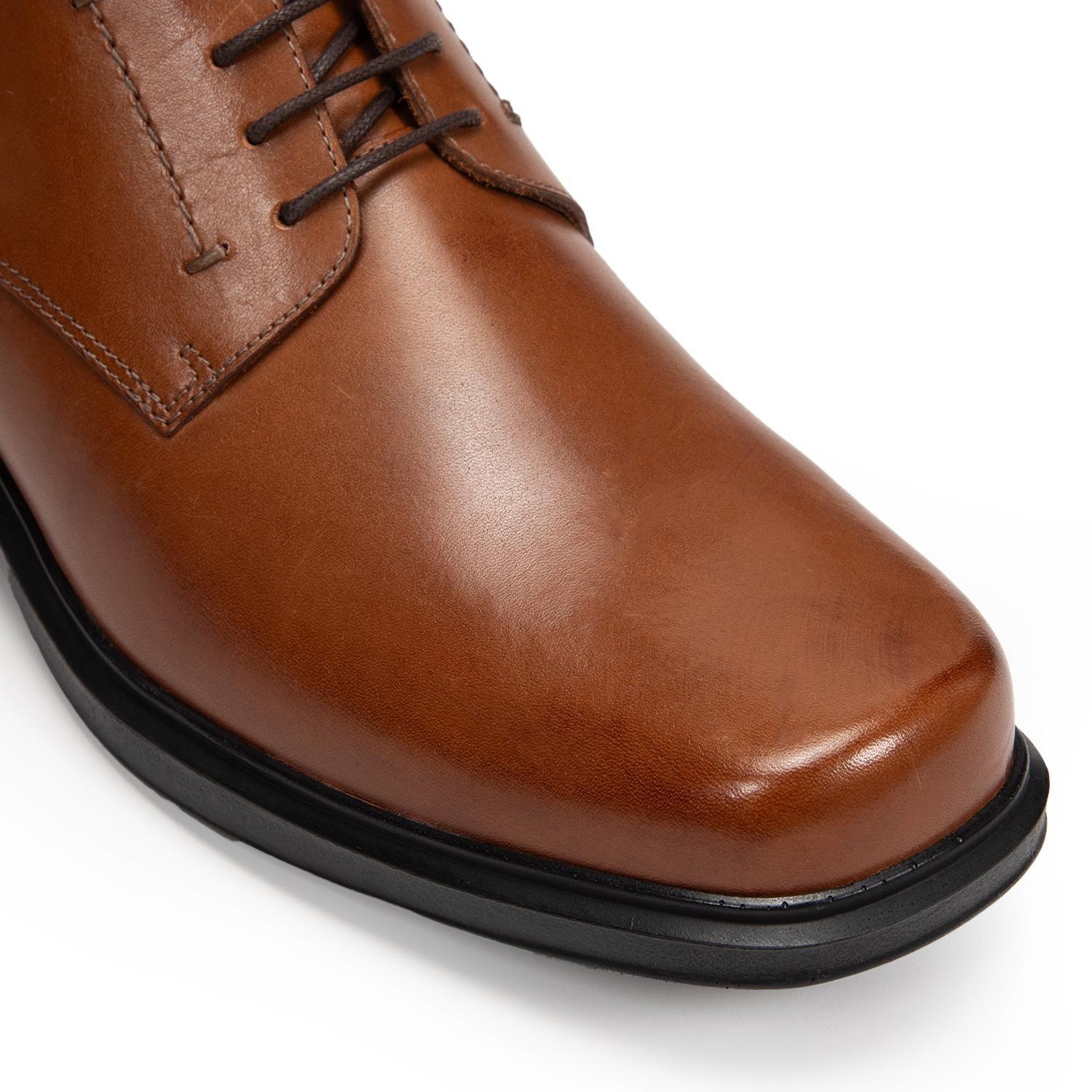 Zapato de cuero hombre Guante camel Cardiff-5