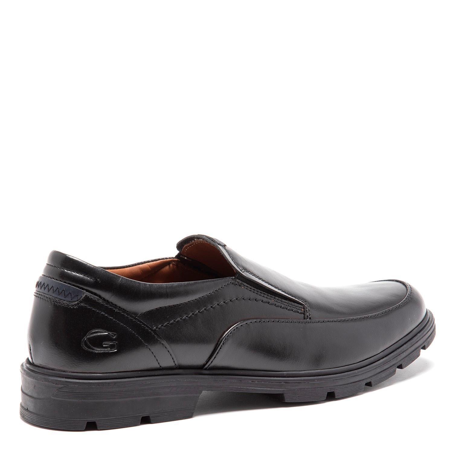 Zapato de cuero hombre Guante negro Ginebra-4