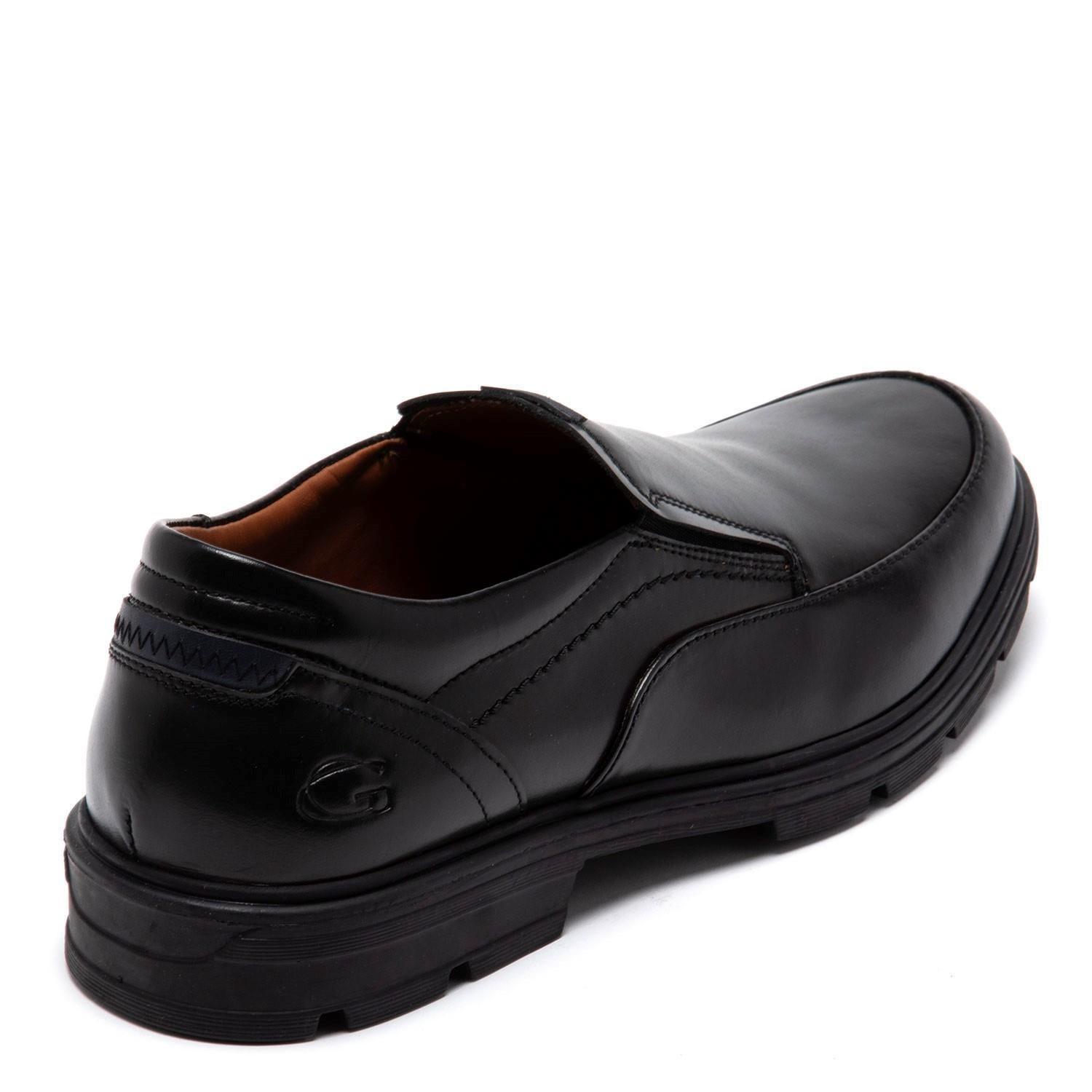 Zapato de cuero hombre Guante negro Ginebra-6