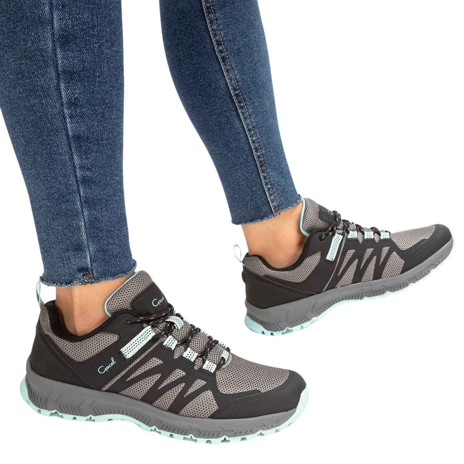 Zapatilla mujer Gacel Grafito Loa 0657887-1