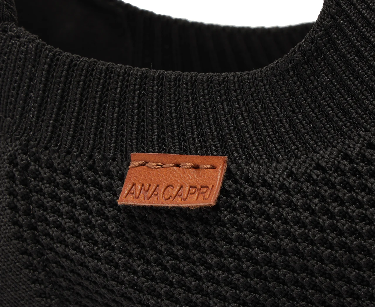 Zapatilla mujer Anacapri negro Mercedes-4