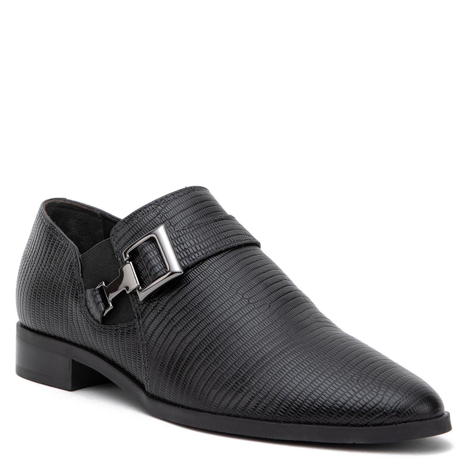 Zapato de cuero mujer Gacel negro Cruz-2