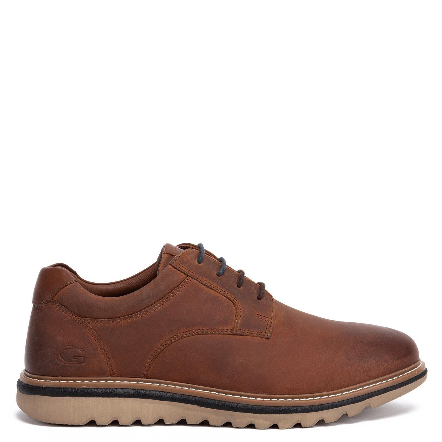 Zapato de cuero hombre Guante tostado Luxemburgo-0